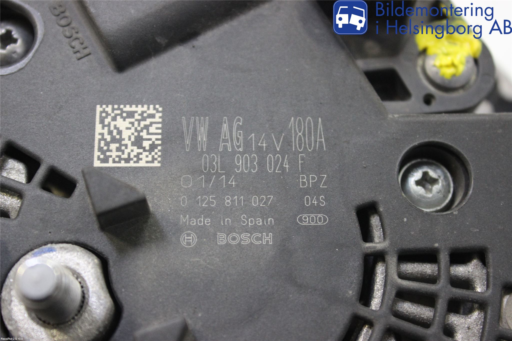 Volkswagen VW PASSAT 11-14 Dynamo