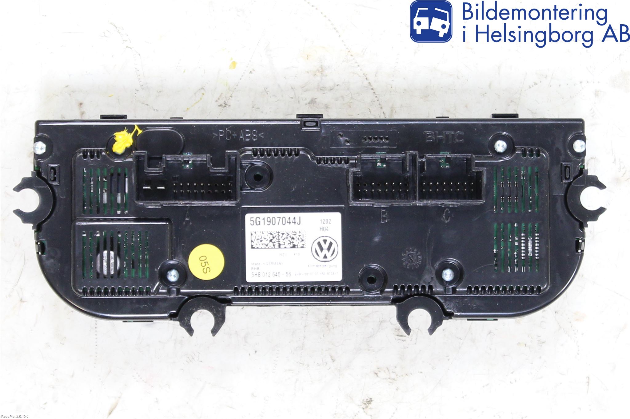 Volkswagen VW PASSAT 15-19 Varme Ac Betjening-Display