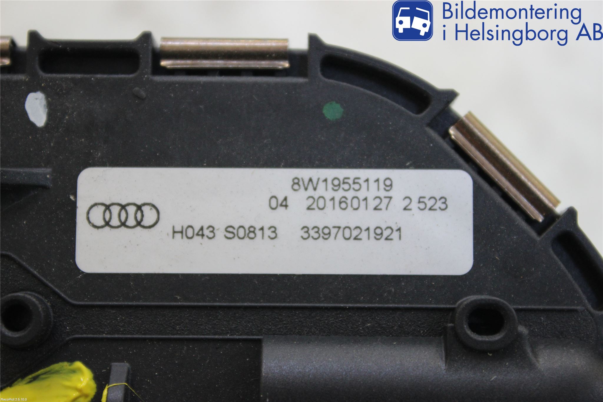 Audi A4/S4 B9 16-19 Viskermotor Frontrute