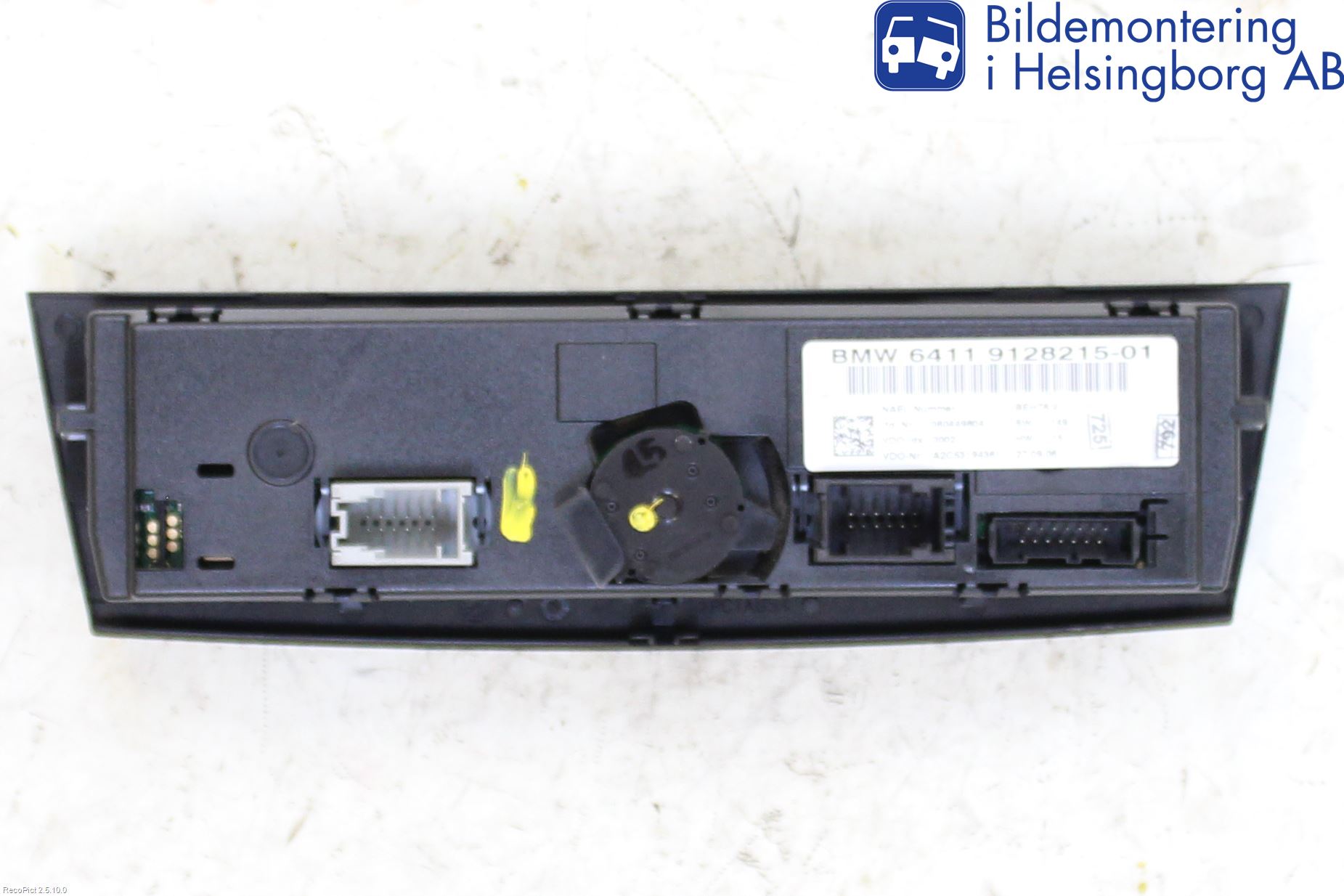 BMW 1 E87/81 5D/3D 03-11 Varme Ac Betjening-Display