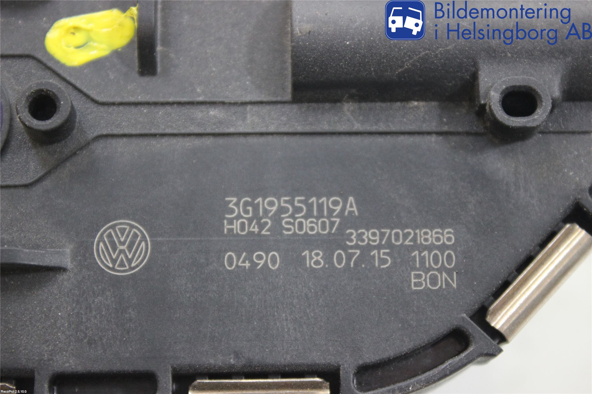 Volkswagen VW PASSAT 15-19 Viskermotor Frontrute