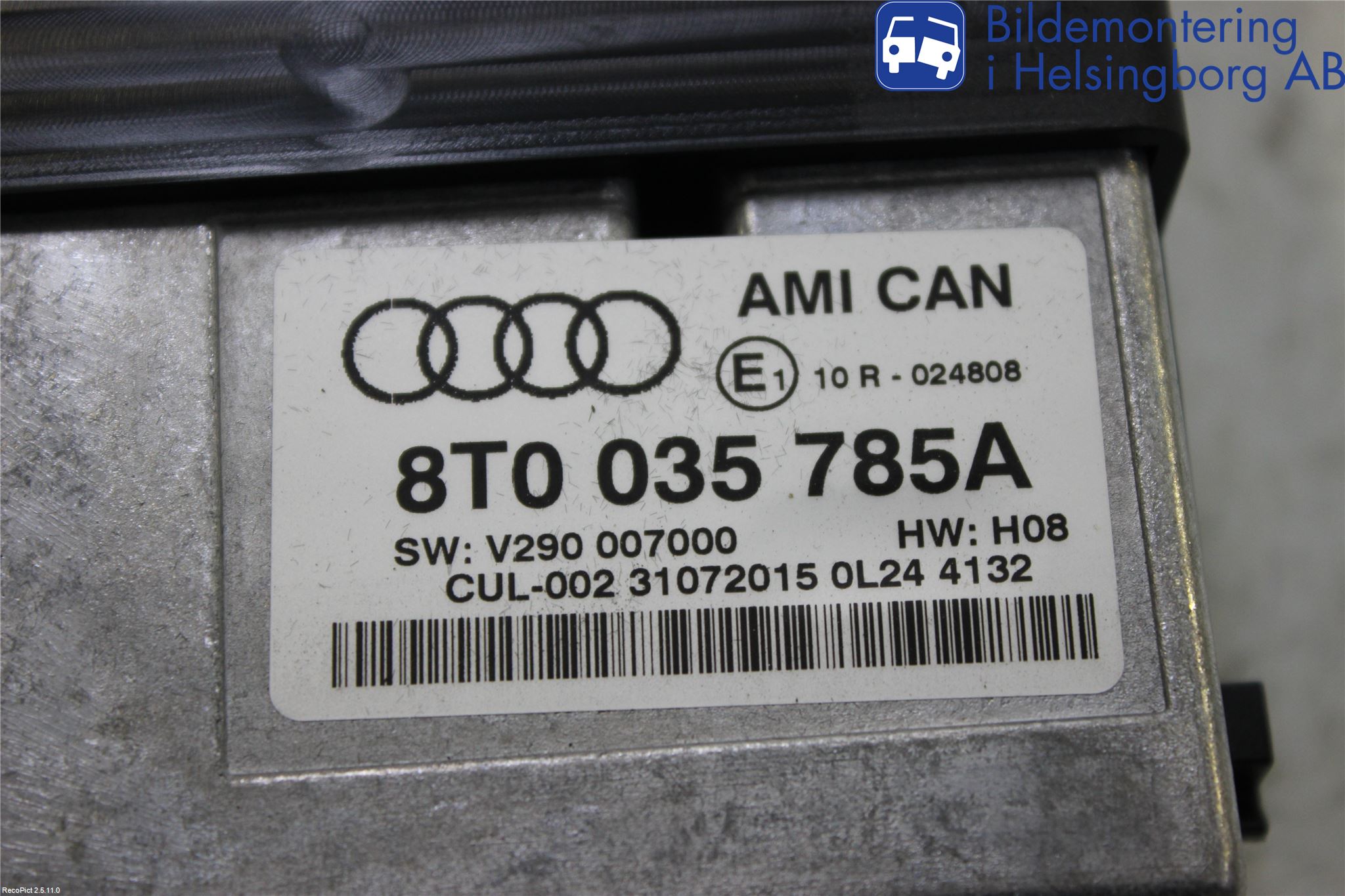 Audi A4 12-15 Stereo Radio Øvrig