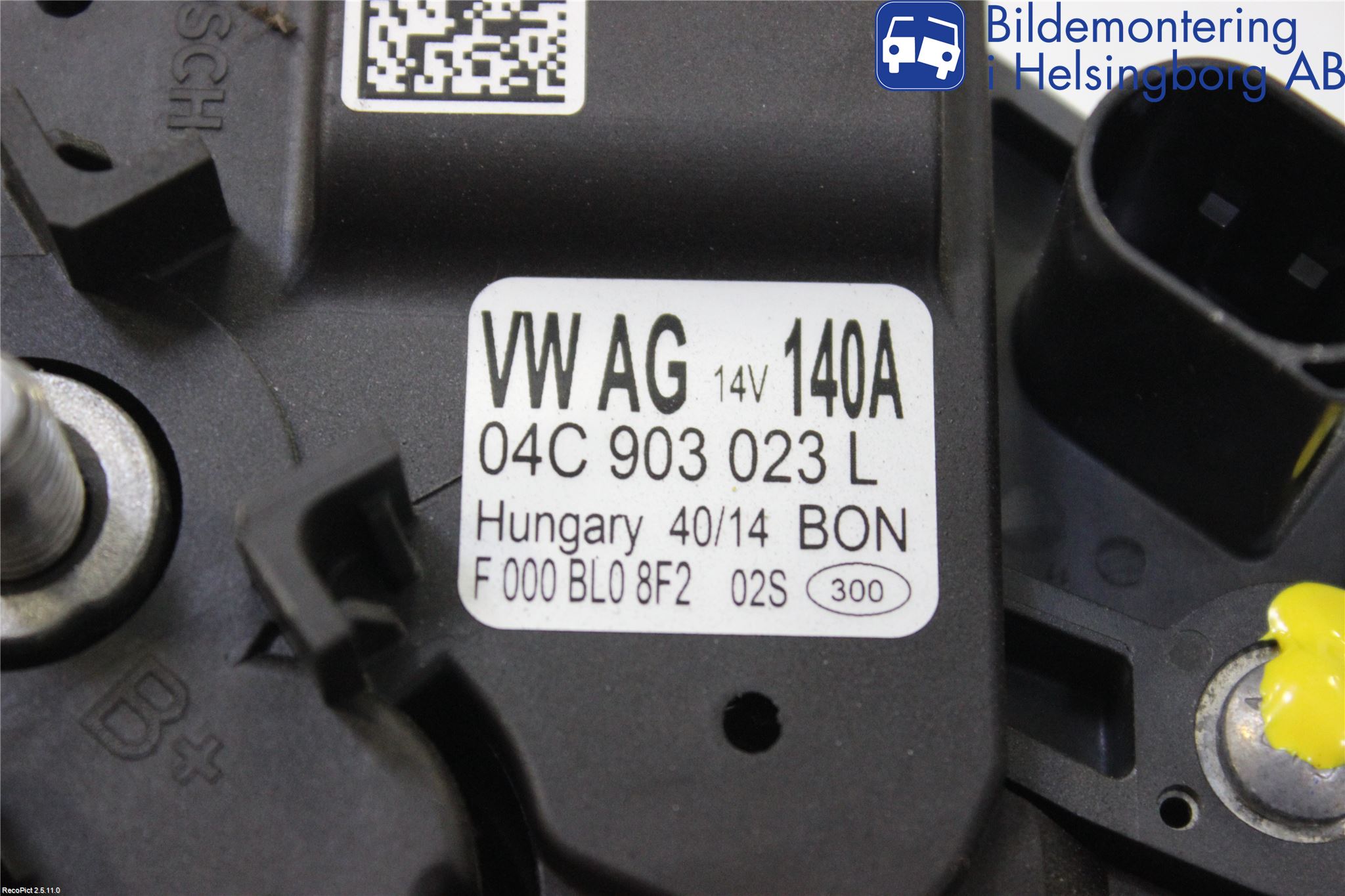 Volkswagen VW POLO 10-17 Dynamo