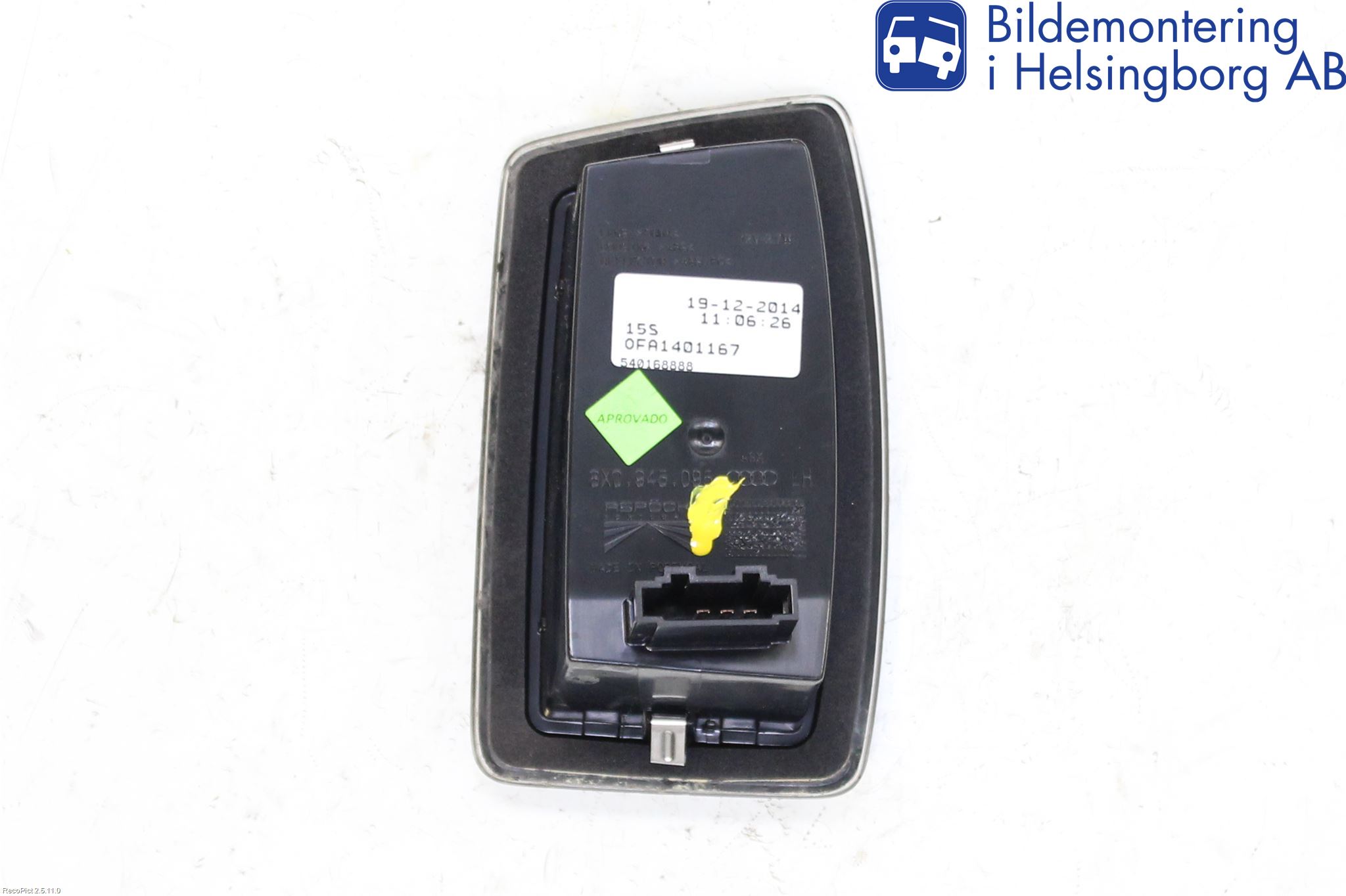 Audi A1/S1 11-18 Baklykt Venstre
