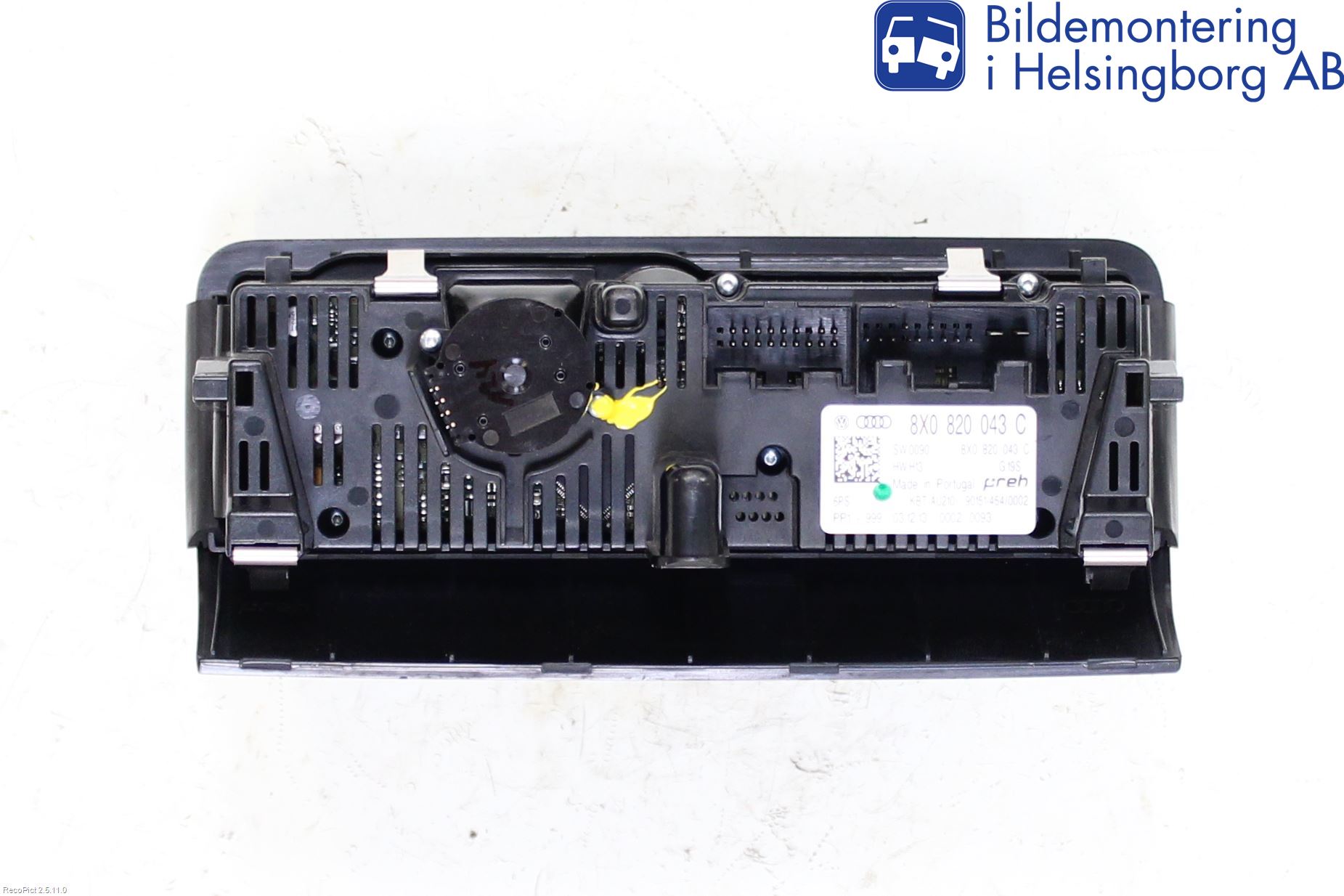 Audi A1/S1 11-18 Varme Ac Betjening-Display