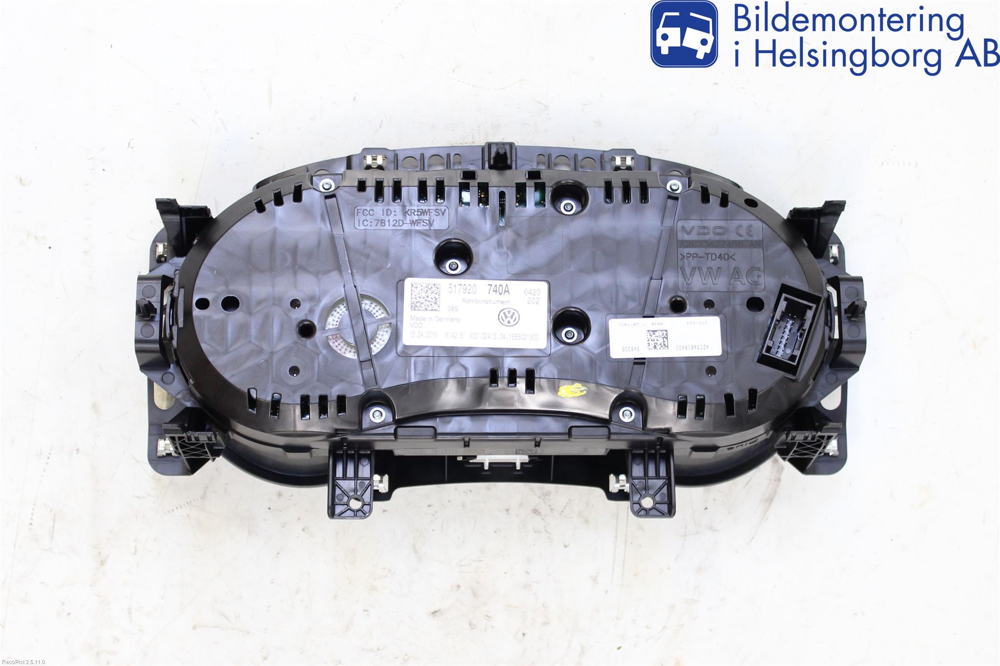 Volkswagen VW GOLF SPORTSVAN 15-20 Instr Kombinert