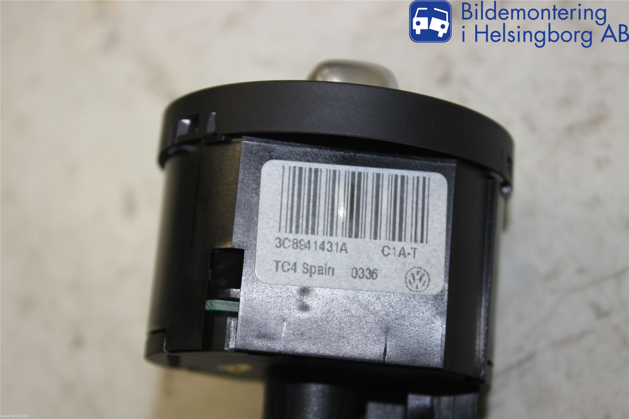 Volkswagen VW TIGUAN 07-16 Bryter Hovedlys