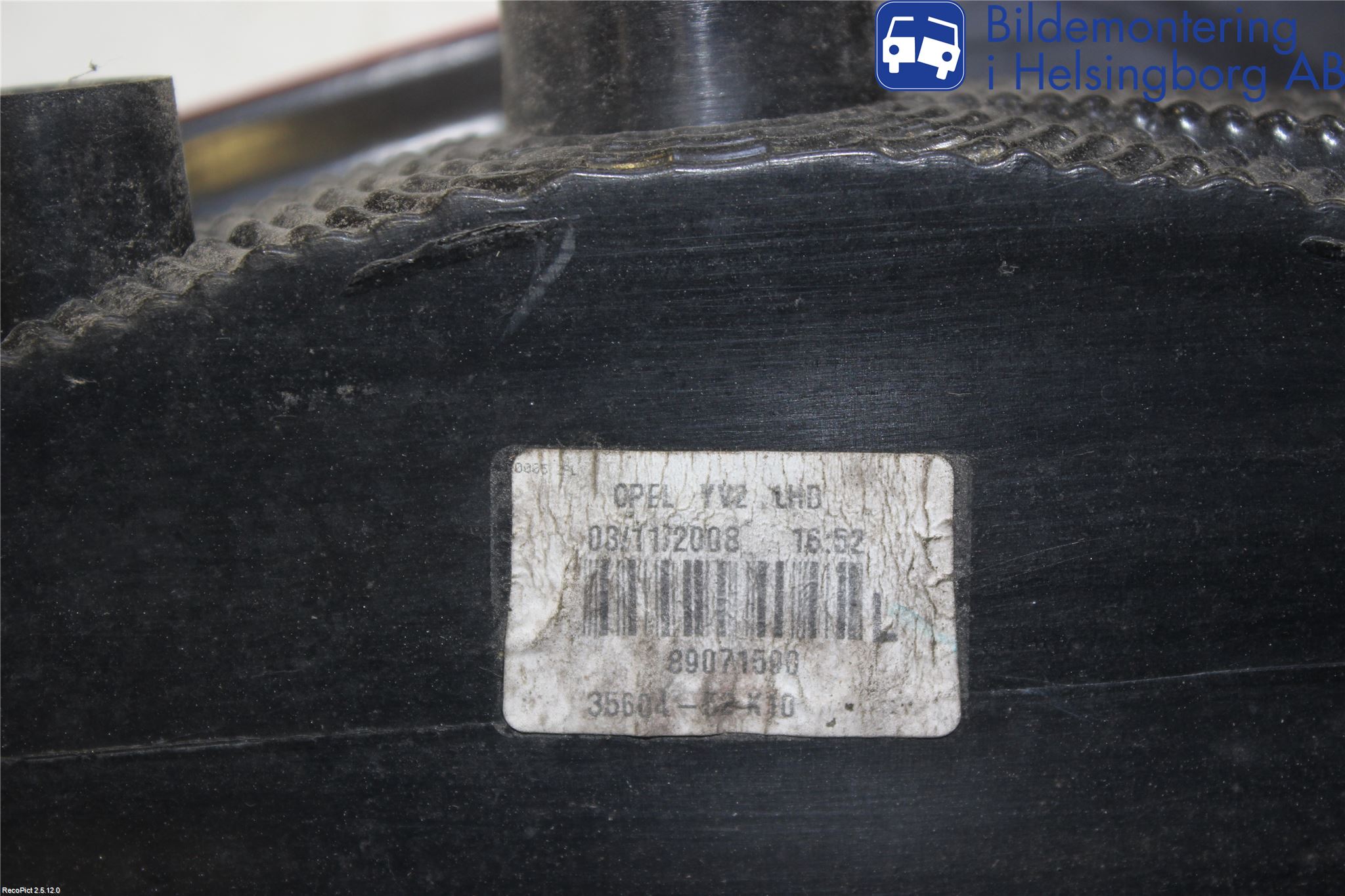 Opel AGILA B 08-15 Baklykt Venstre