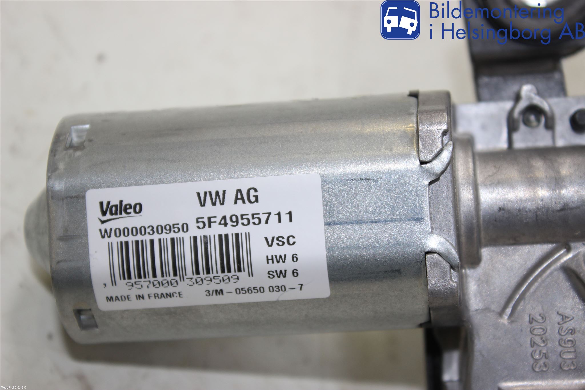 Skoda OCTAVIA (5E) 13-20 Viskermotor Bakluke