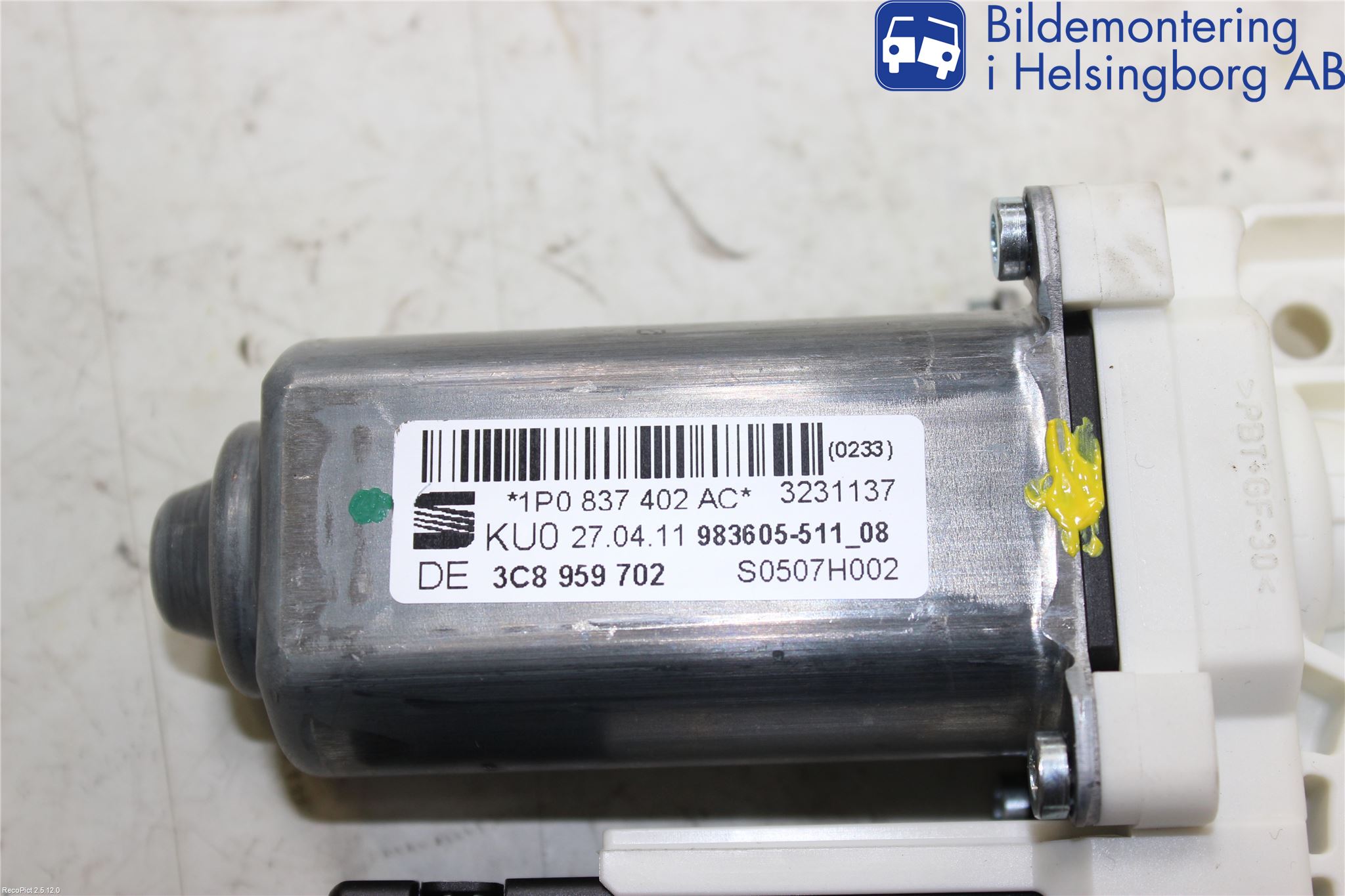 Seat LEON 06-12 Vindusheismotor