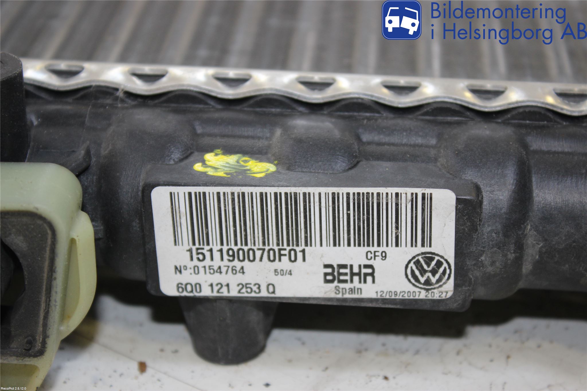Seat IBIZA III 06-08 Radiator Manuell