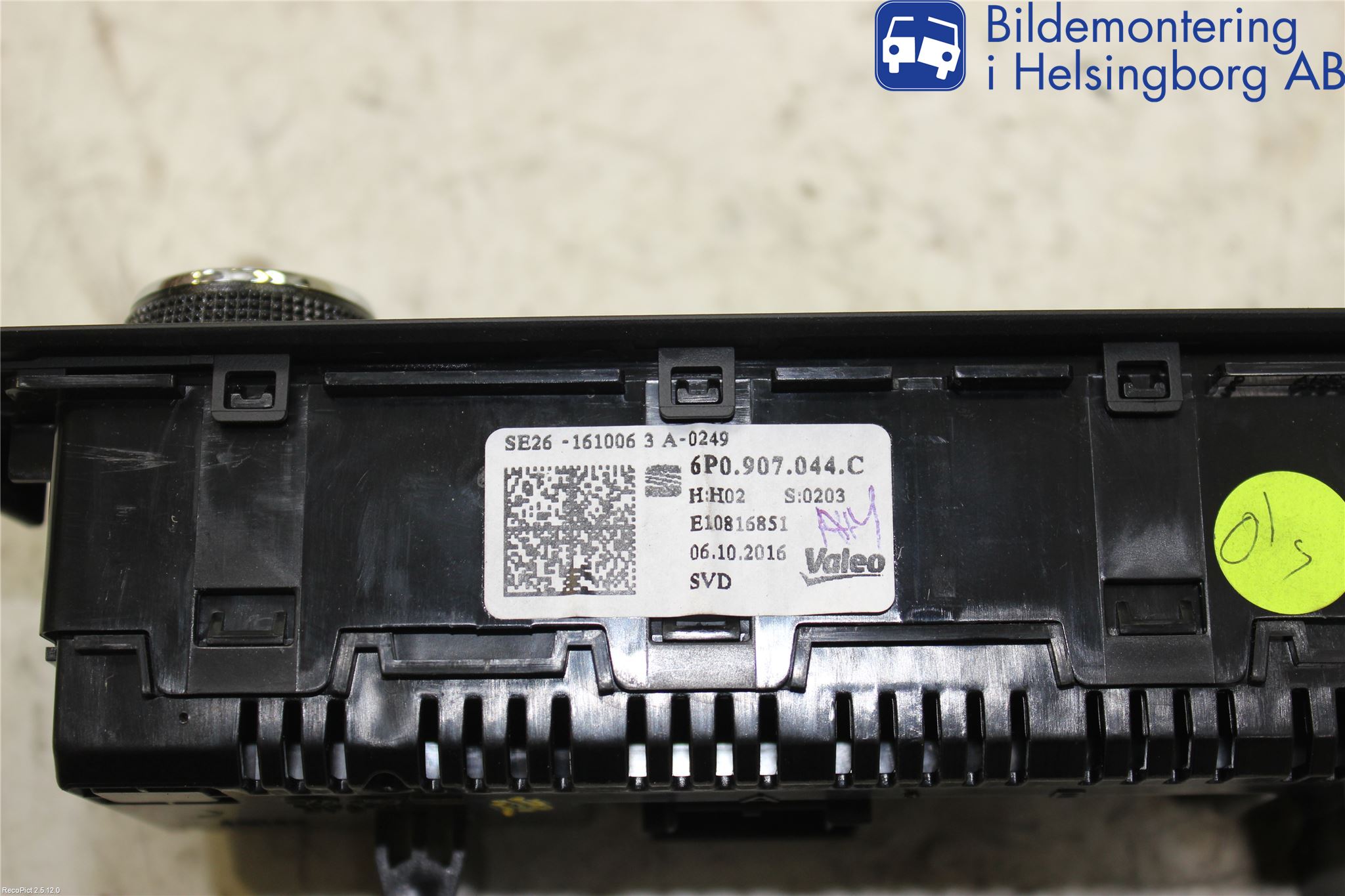 Seat IBIZA IV 08-16 Varme Ac Betjening-Display