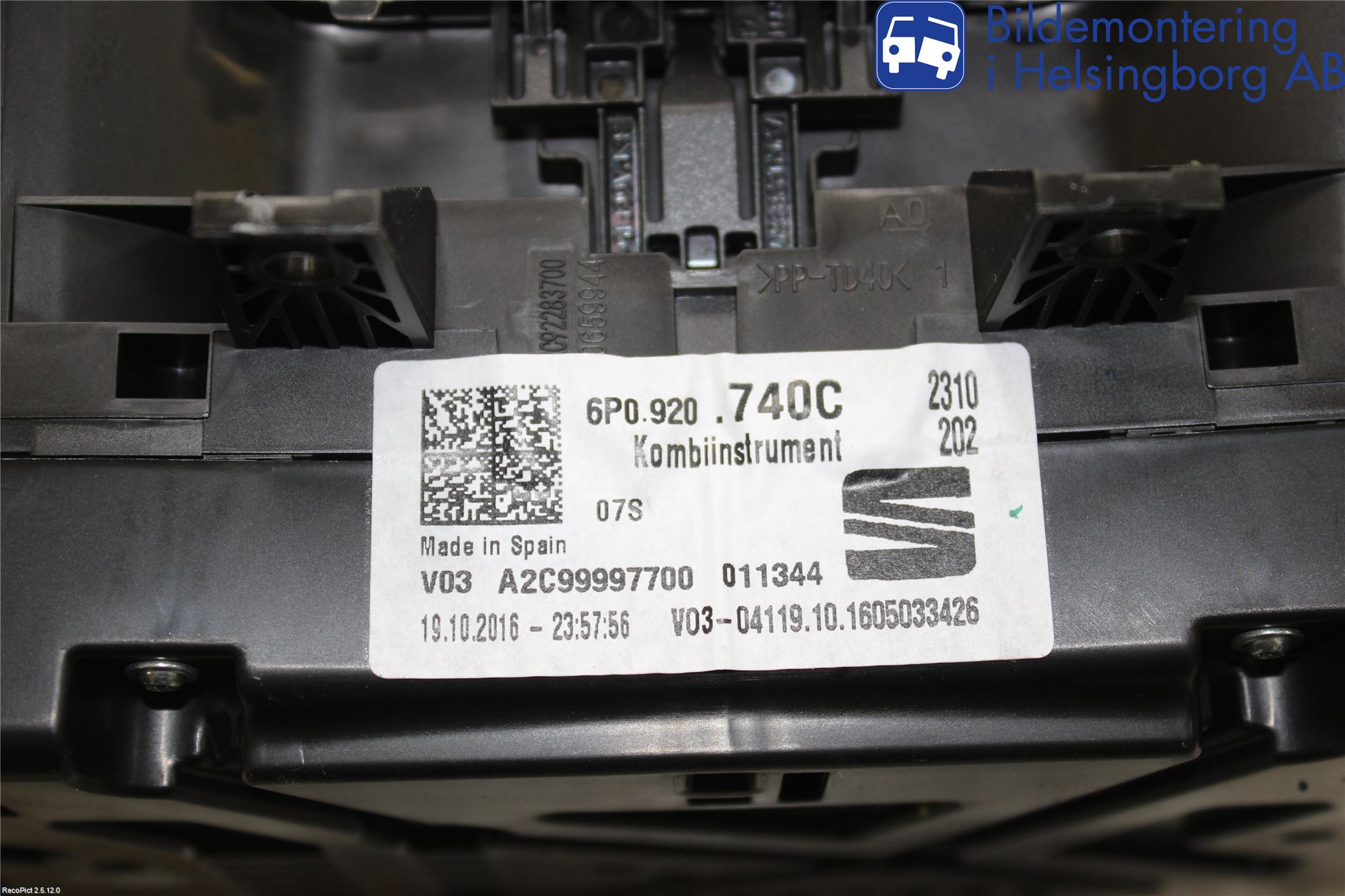 Seat IBIZA IV 08-16 Instr Kombinert
