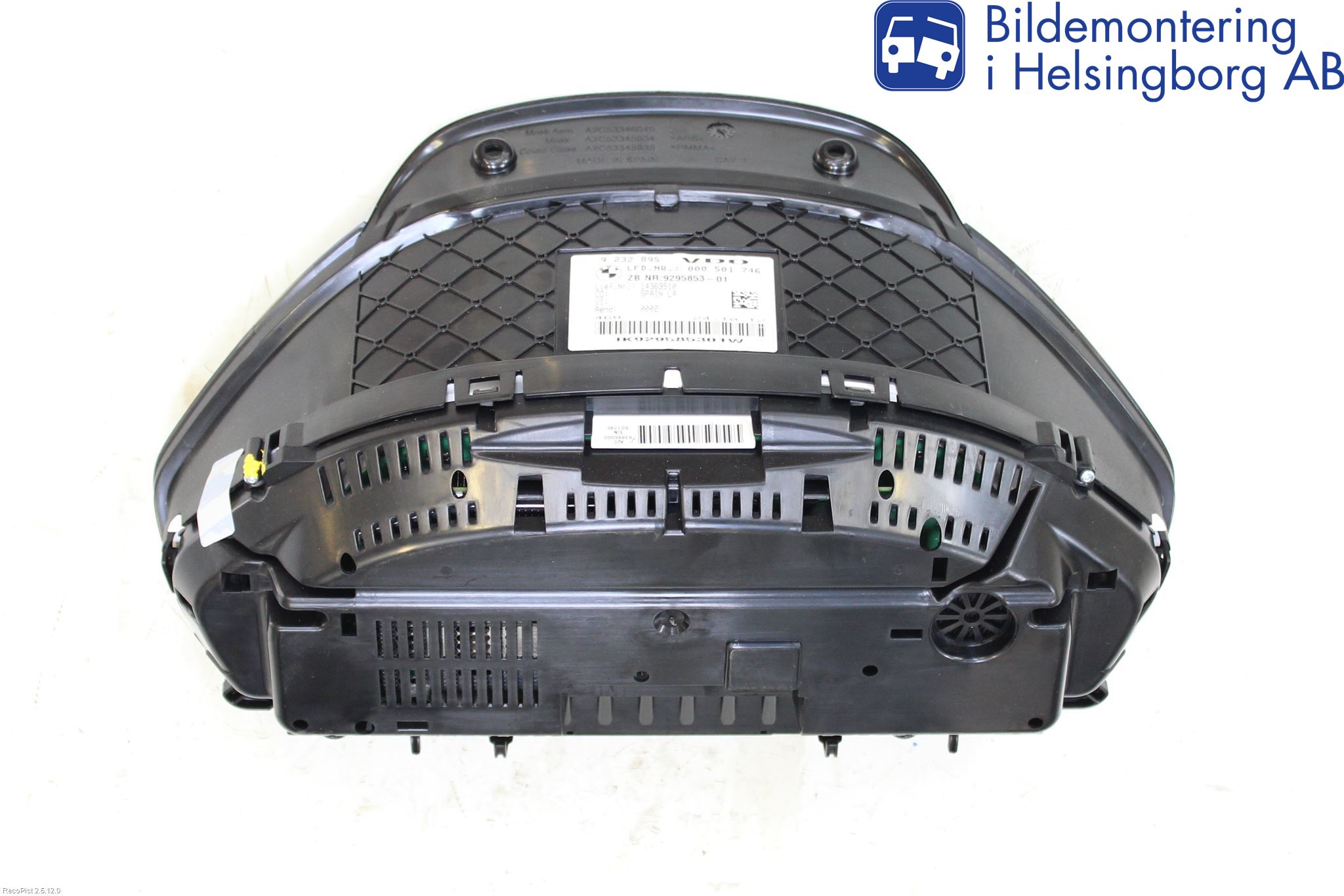 BMW 3 F30/F31/F80 12-19 Instr Kombinert
