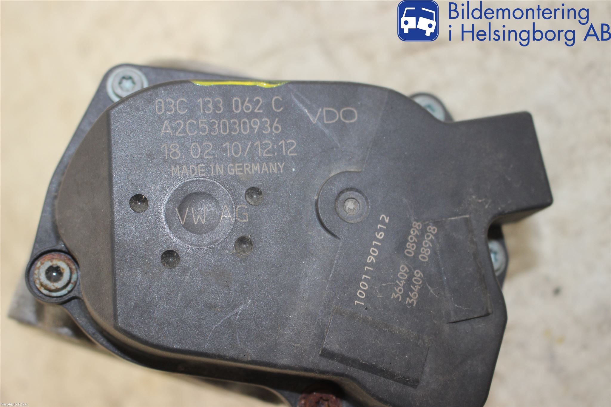 Volkswagen VW POLO 10-17 Inns Spjeldhus