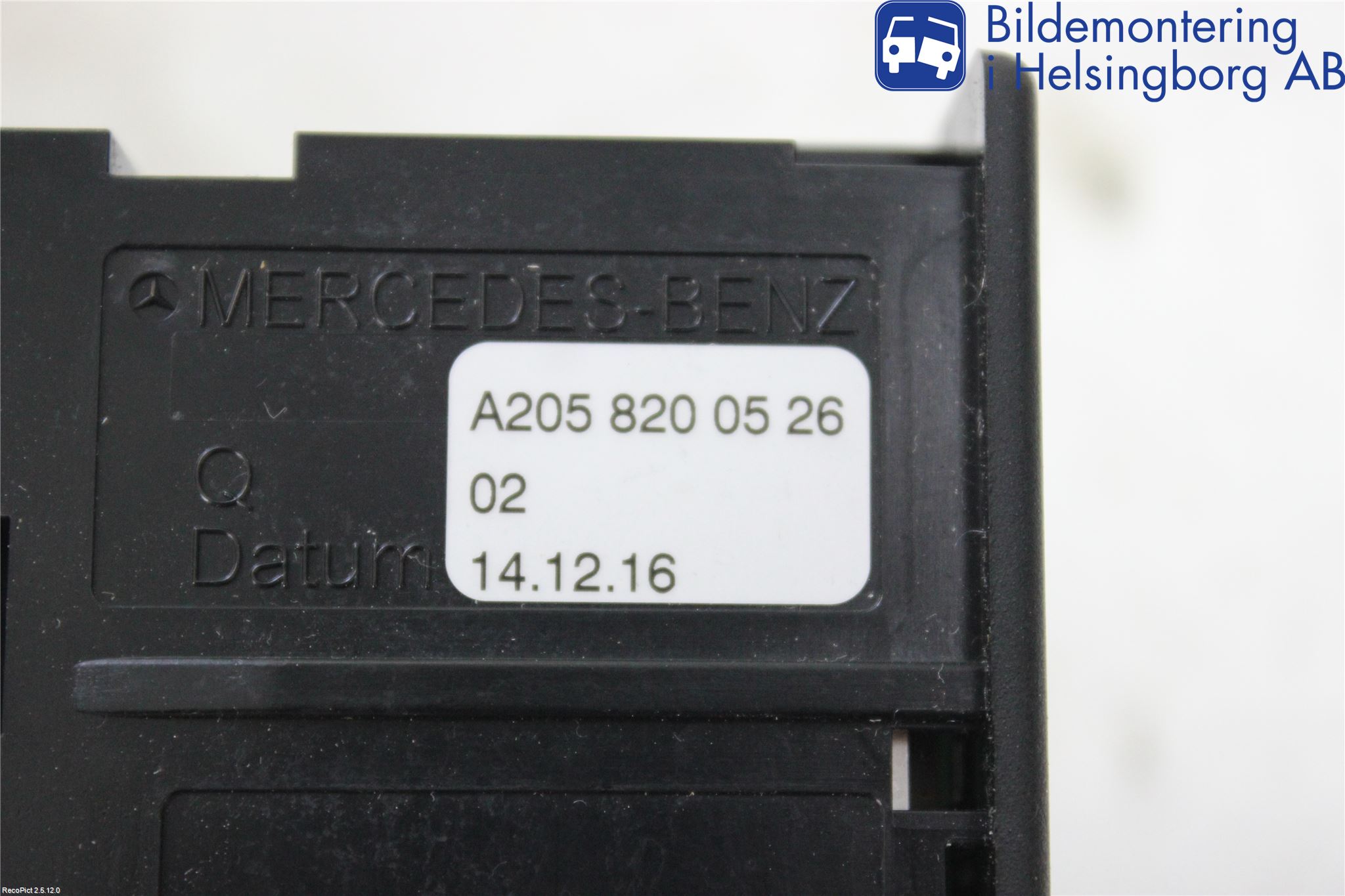 Mercedes-Benz MB C-KLASS (W205) 14-21 Stereo Radio Øvrig