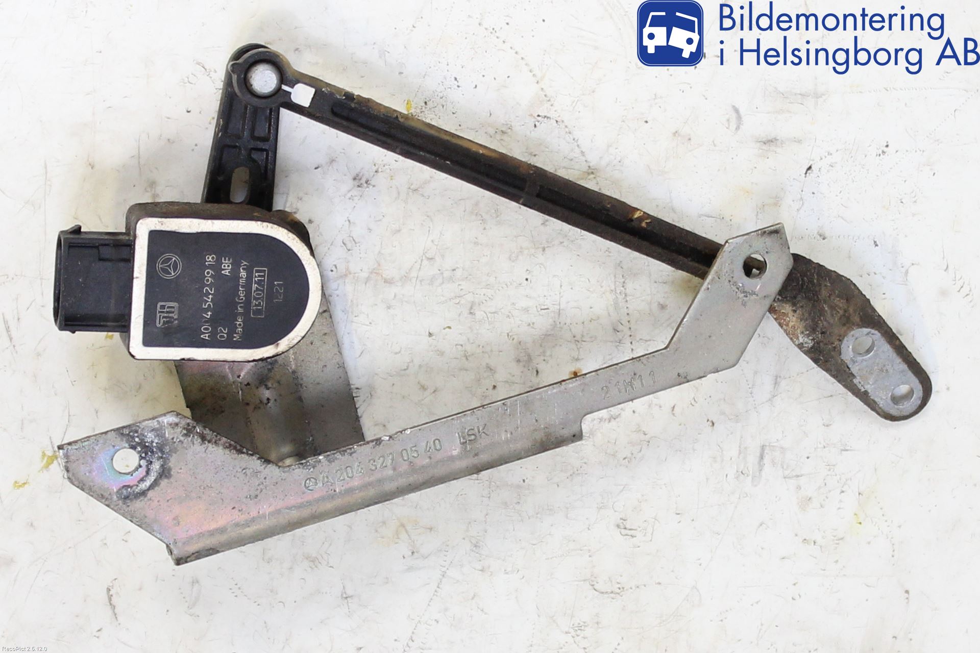 Mercedes-Benz MB GLK-KLASS (X204) 08-16 Sensor Lysinnstilling