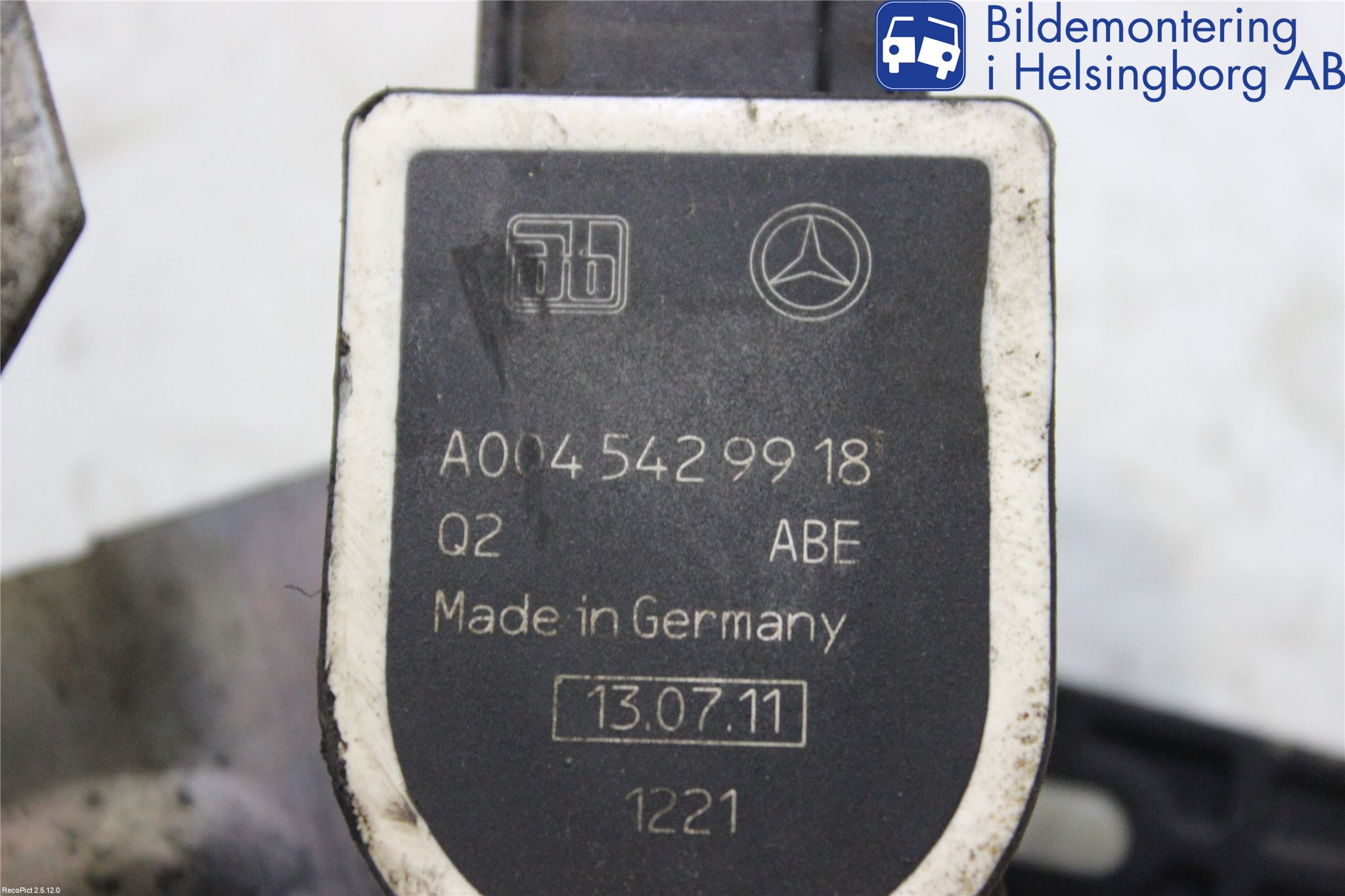 Mercedes-Benz MB GLK-KLASS (X204) 08-16 Sensor Lysinnstilling
