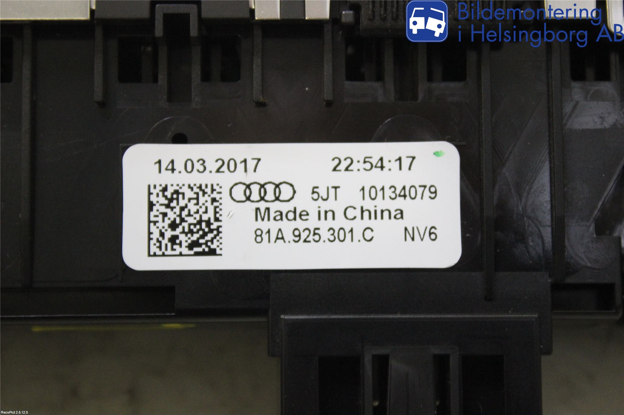 Audi Q2/SQ2 17- Bryter Multifunksjon