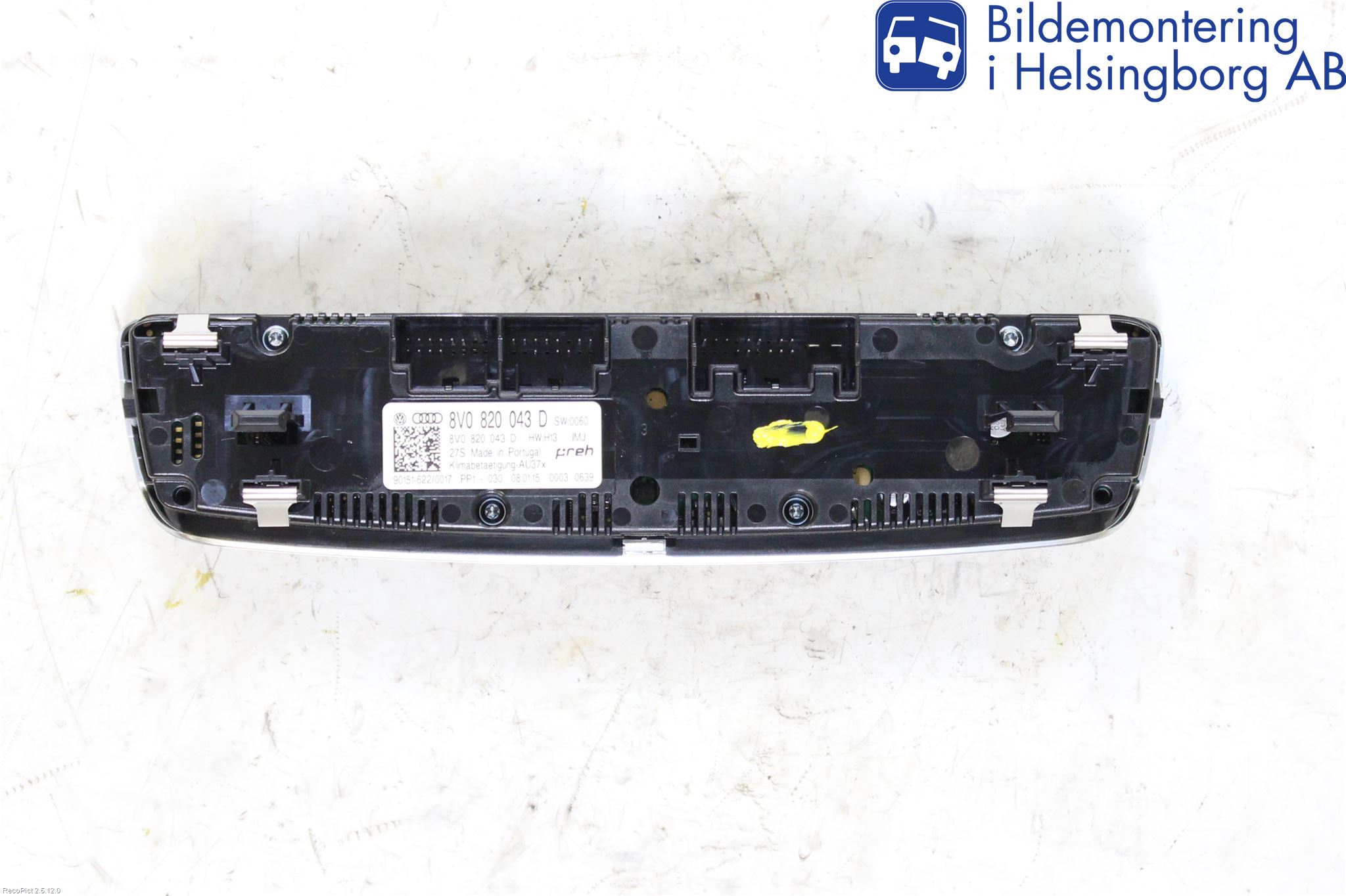 Audi A3/S3 8V 13-20 Varme Ac Betjening-Display