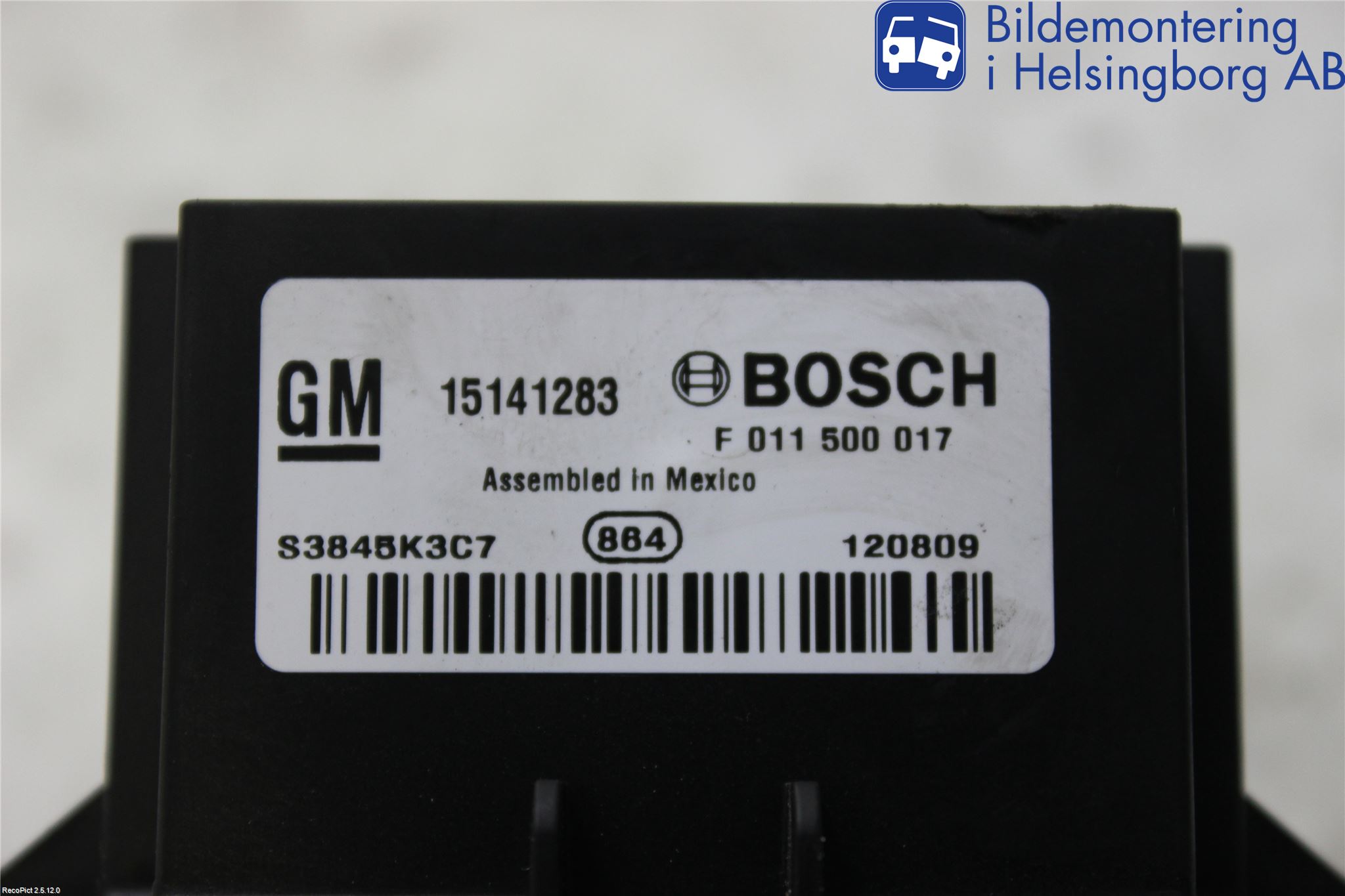 GM CHEVROLET CRUZE Varmeapparat Viftemotstand