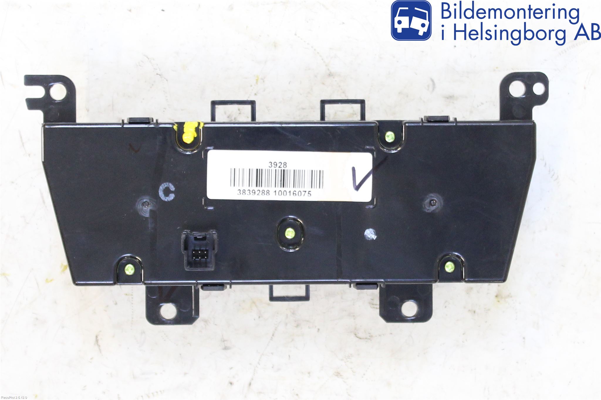 GM CHEVROLET CRUZE Varme Ac Betjening-Display