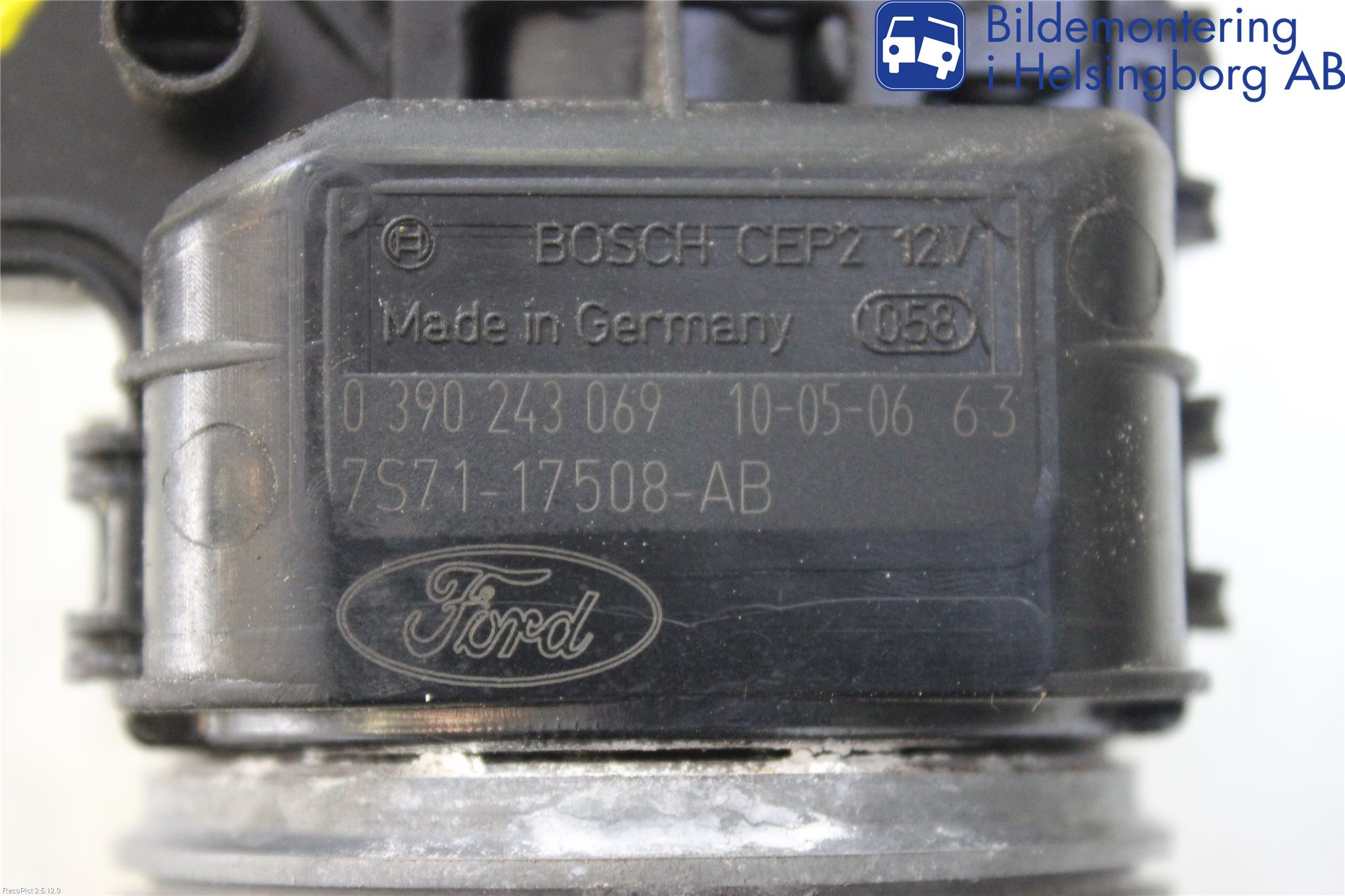 Ford MONDEO 07-15 Viskermotor Frontrute