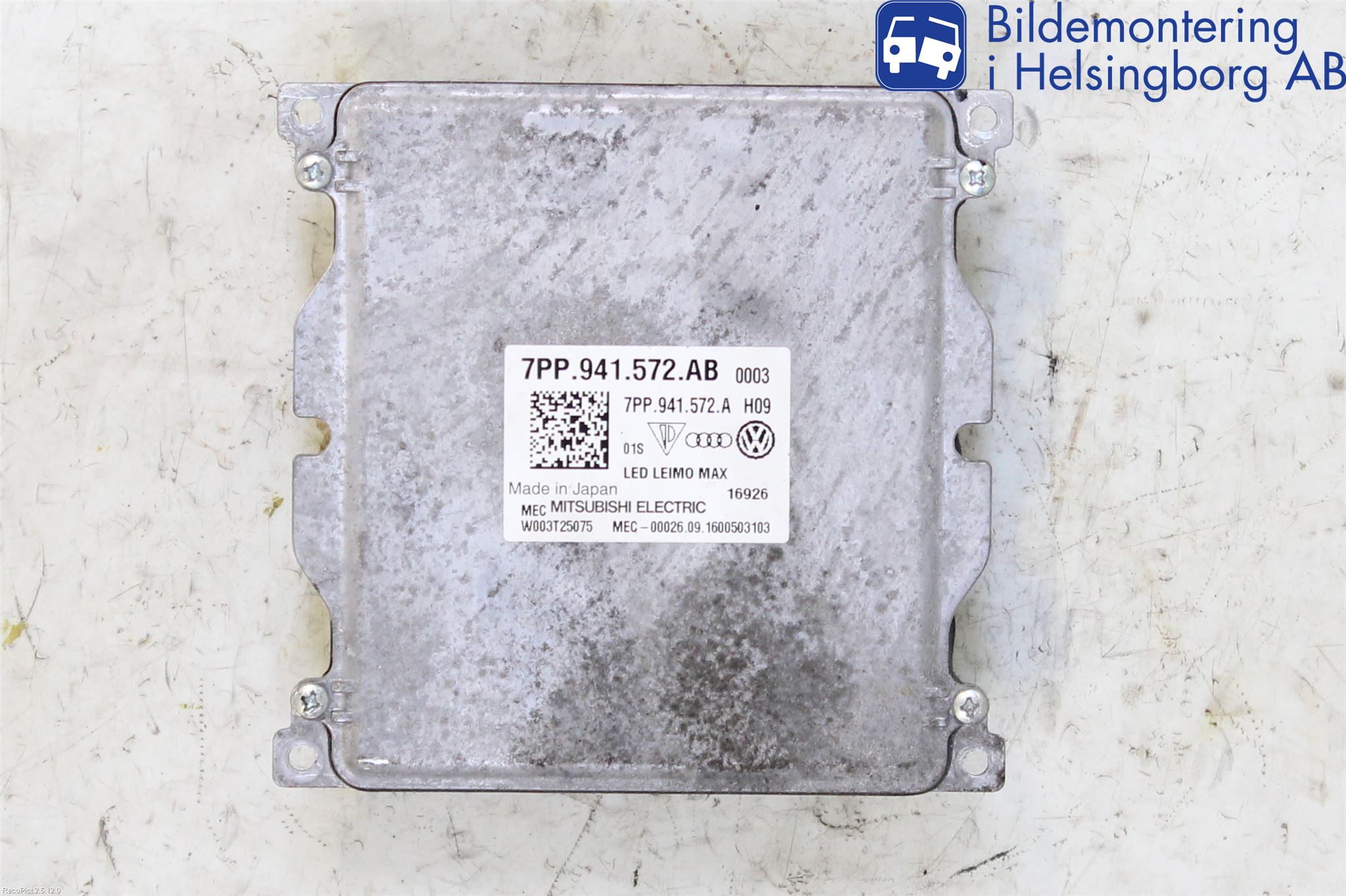 Volkswagen VW PASSAT 15-19 Styreenhet Xenon