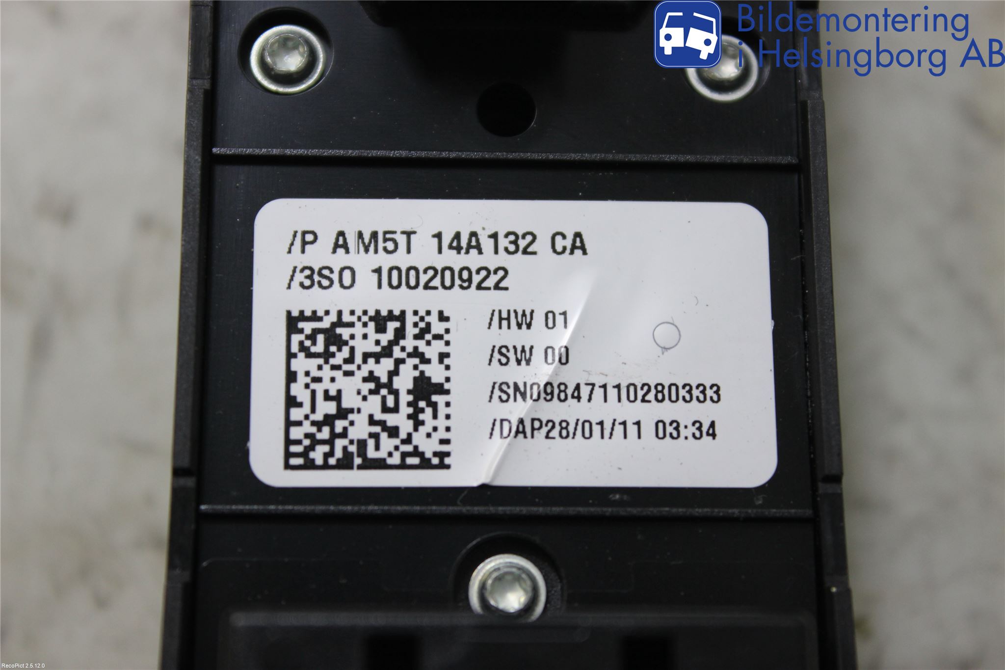 Ford FOCUS 11-14 Bryter Vindusheis