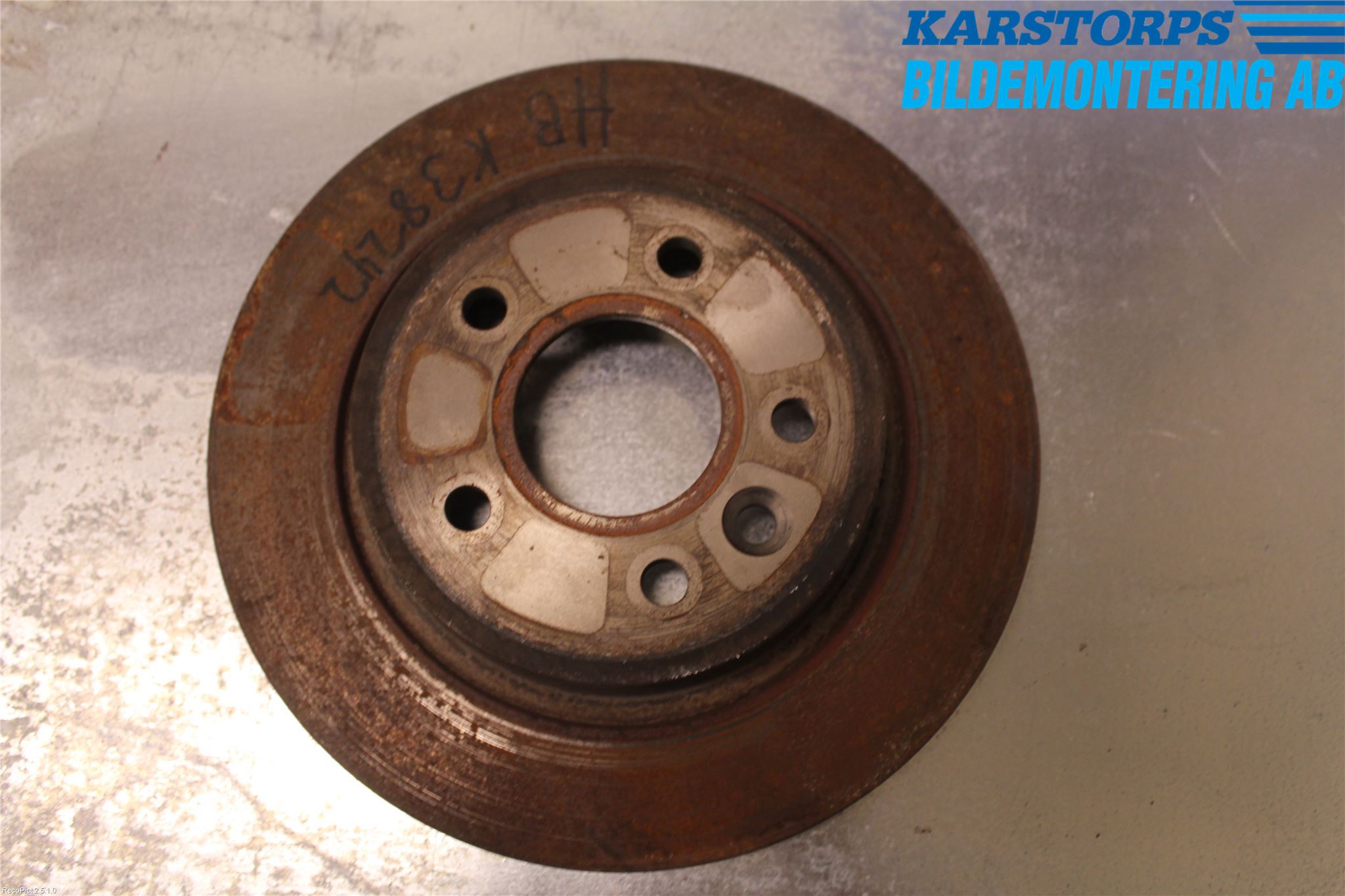 Volvo V40 12-19 Bremseskive Bak