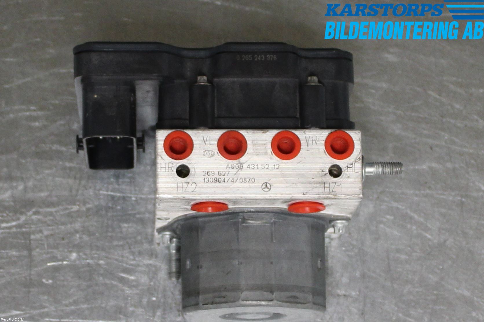 Mercedes-Benz MB A-KLASS (W176) 13-18 Abs Hydraulikkaggregat