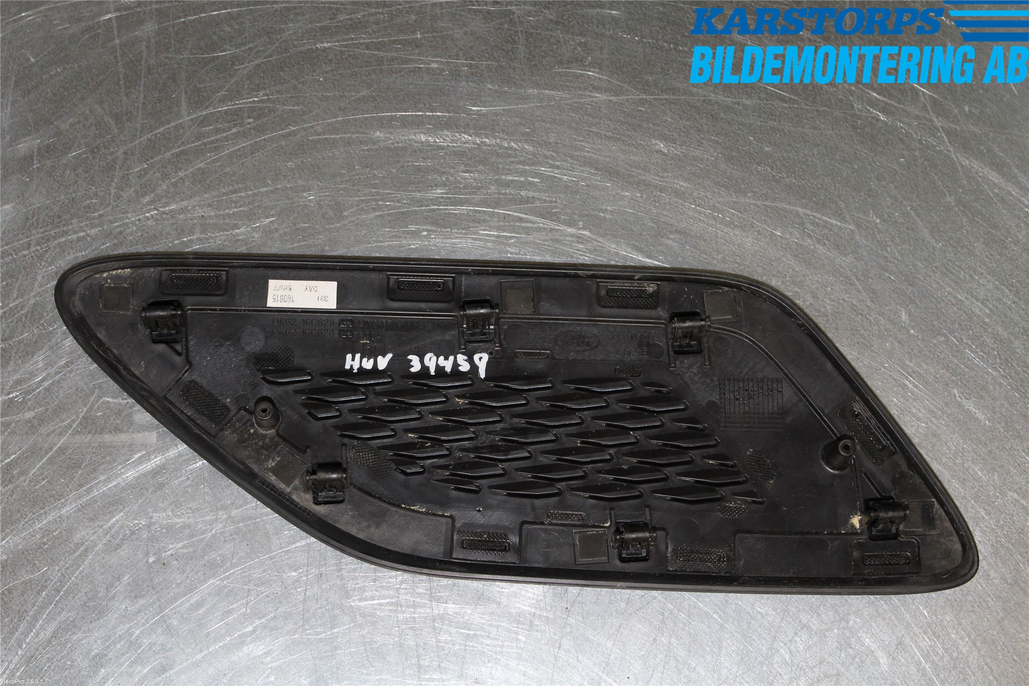 Landrover RANGE ROVER SPORT (L494) 14-22 Panser Luftinntak Oppå