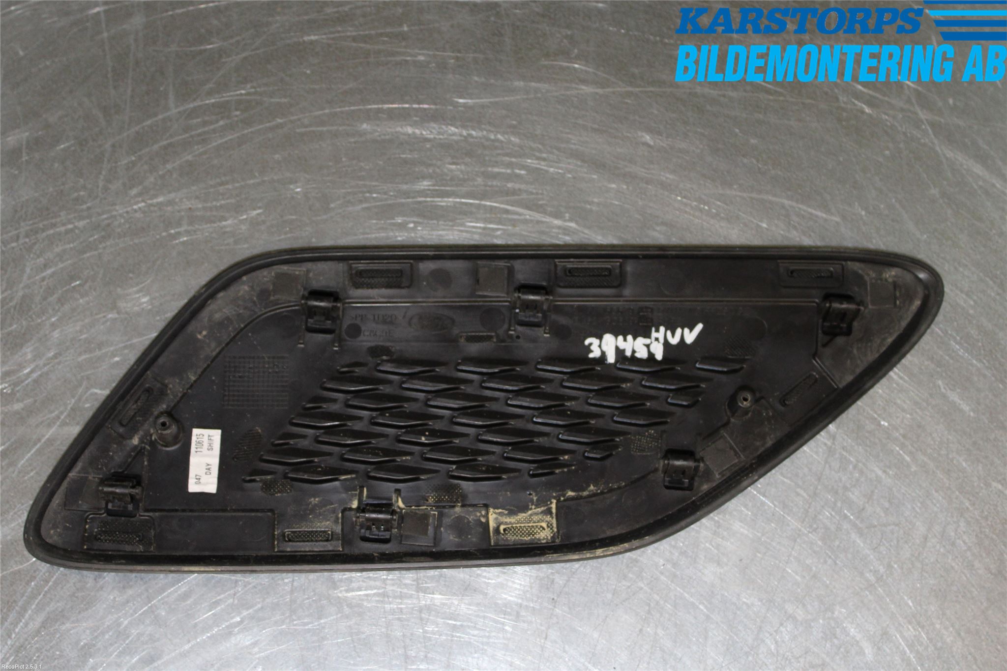 Landrover RANGE ROVER SPORT (L494) 14-22 Panser Luftinntak Oppå
