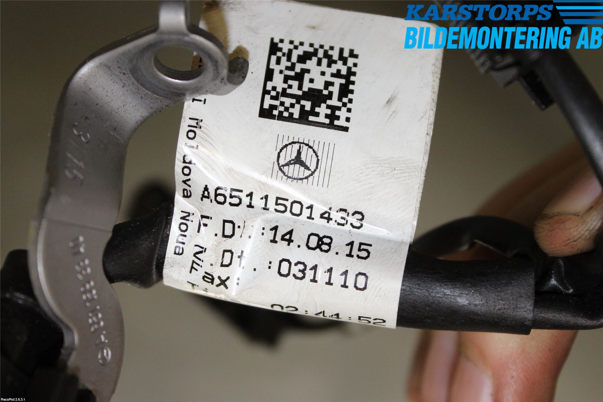 Mercedes-Benz MB CLA-KLASS (C117/X117) 13-19 Ledningsnett