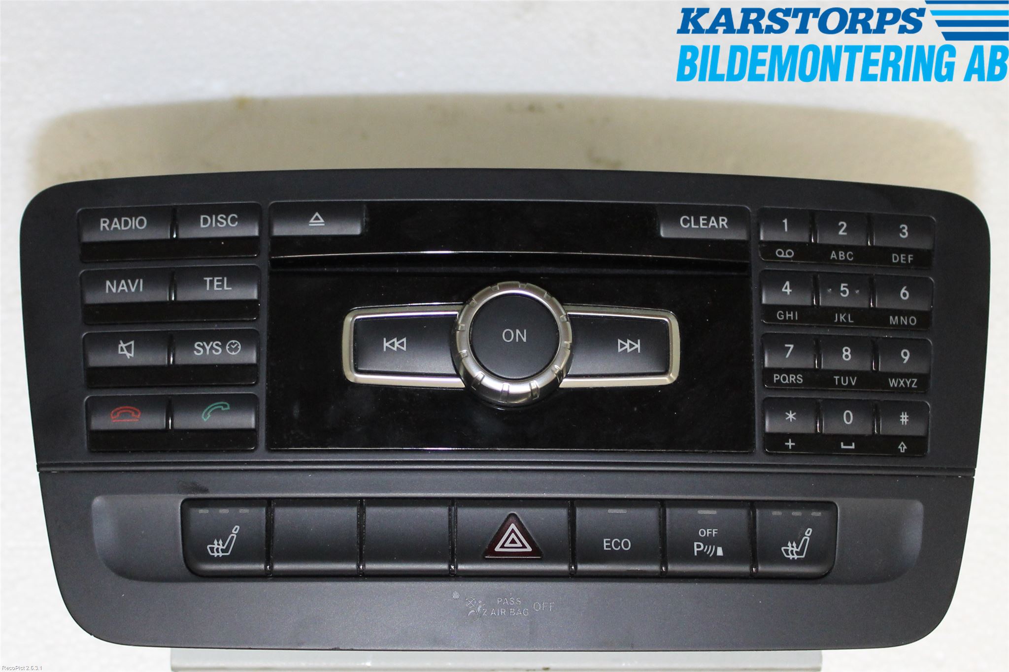 Mercedes-Benz MB A-KLASS (W176) 13-18 Stereo Radio Med Cd