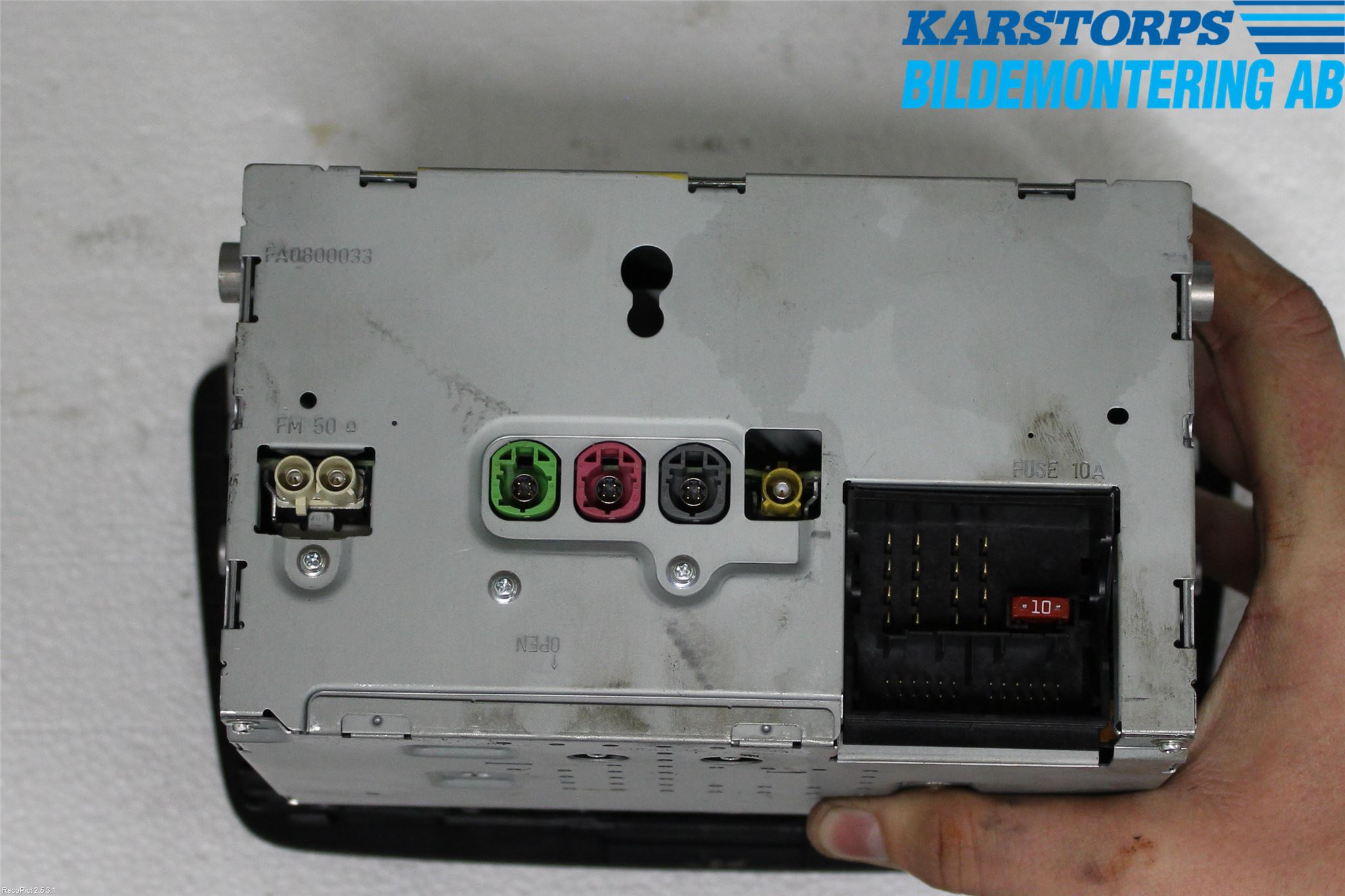Mercedes-Benz MB A-KLASS (W176) 13-18 Stereo Radio Med Cd