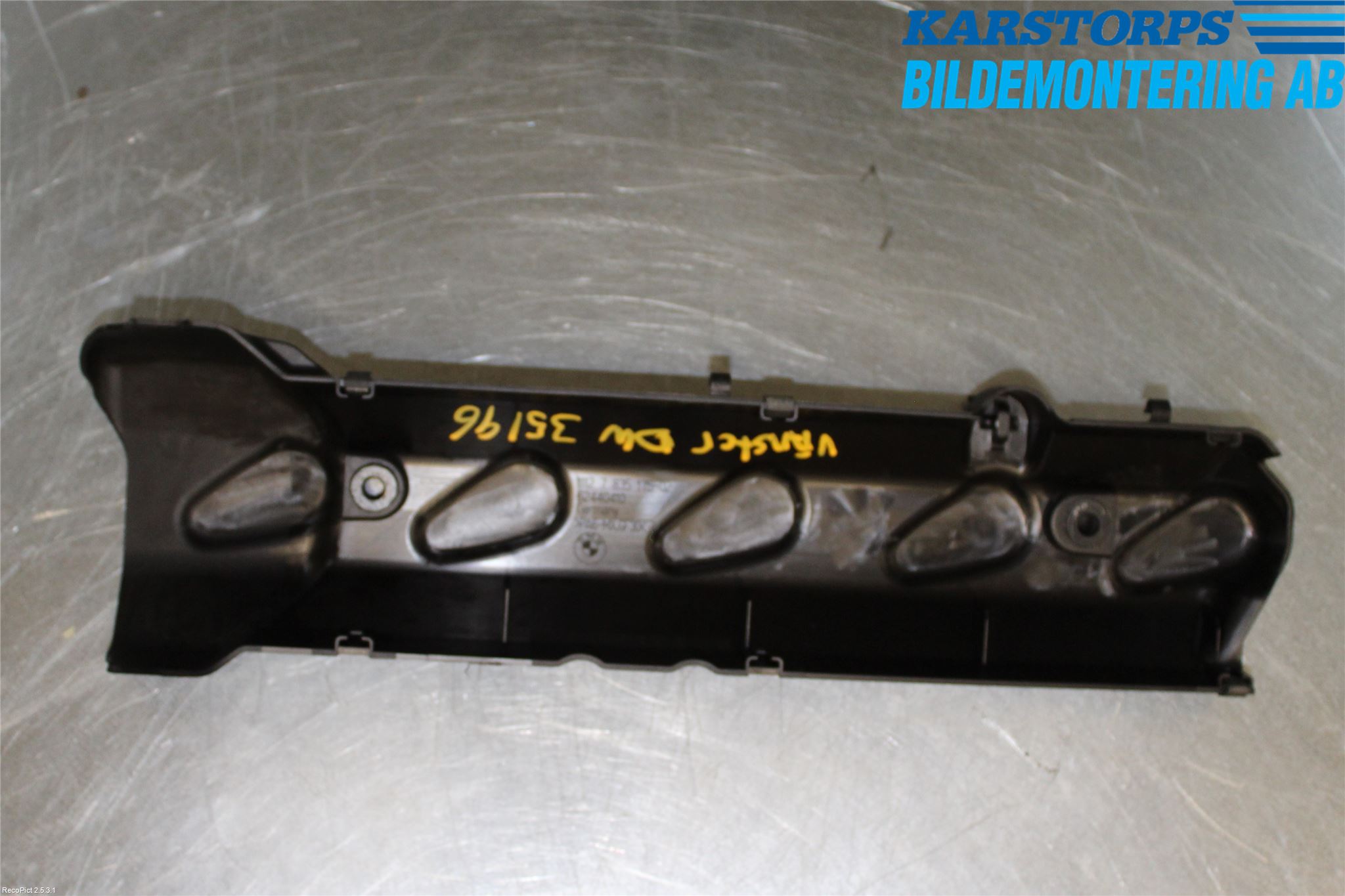 BMW 5 E60/61 Sed/Tou 02-10 Motor Deksel Over Motor