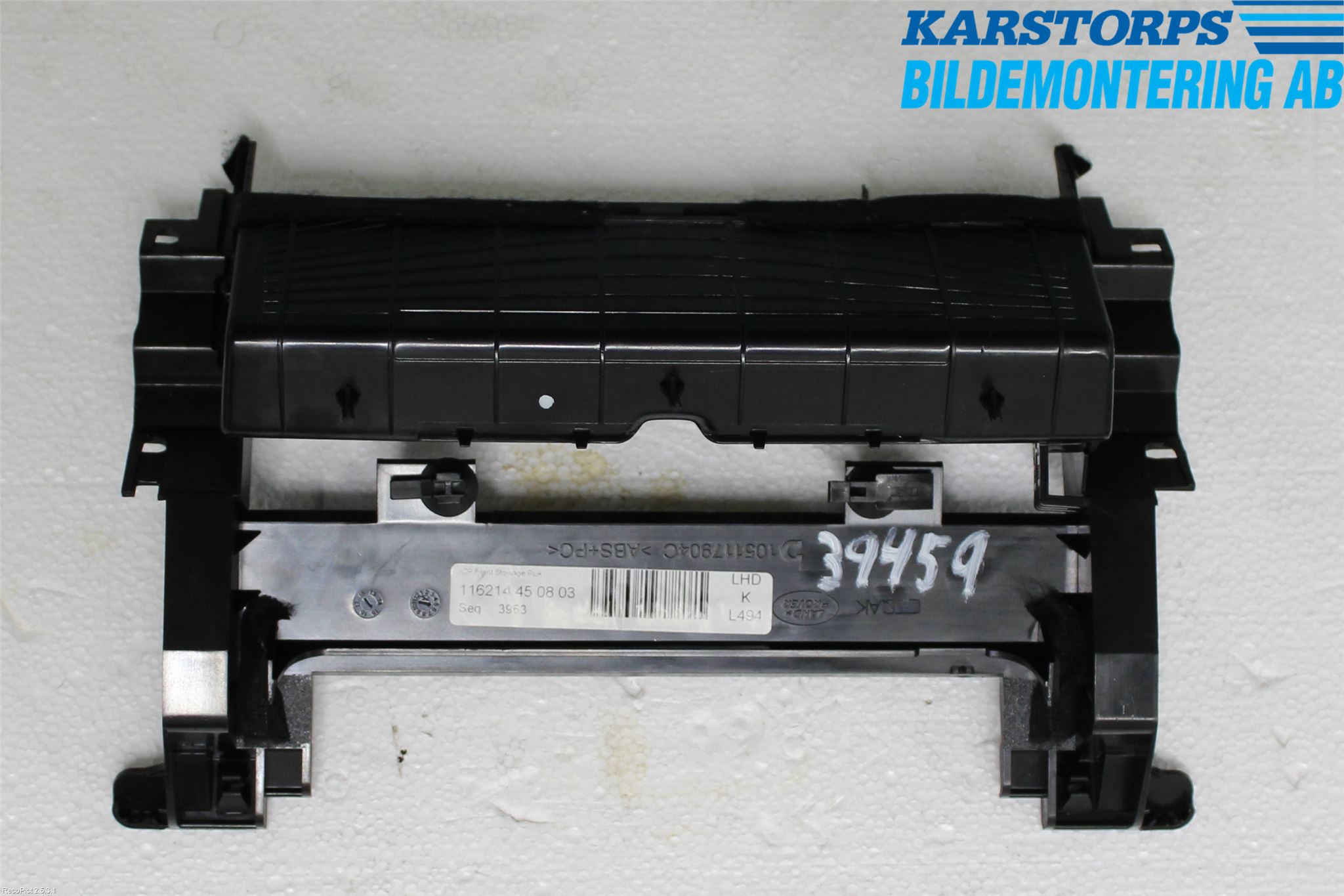 Landrover RANGE ROVER SPORT (L494) 14-22 Innr Oppbevaringsrom