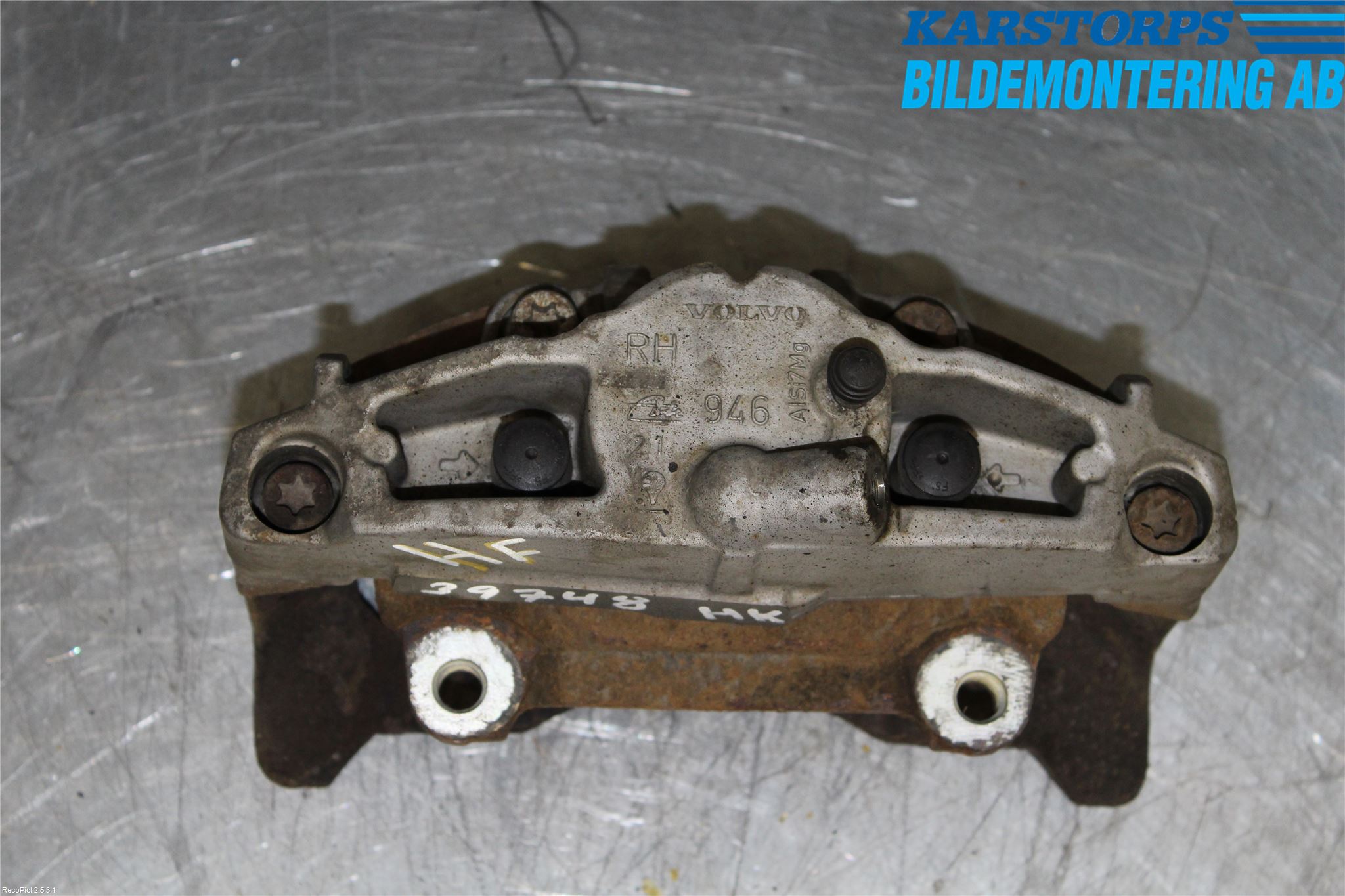 Volvo XC70 08-13 Bremsecaliper Foran Høyre