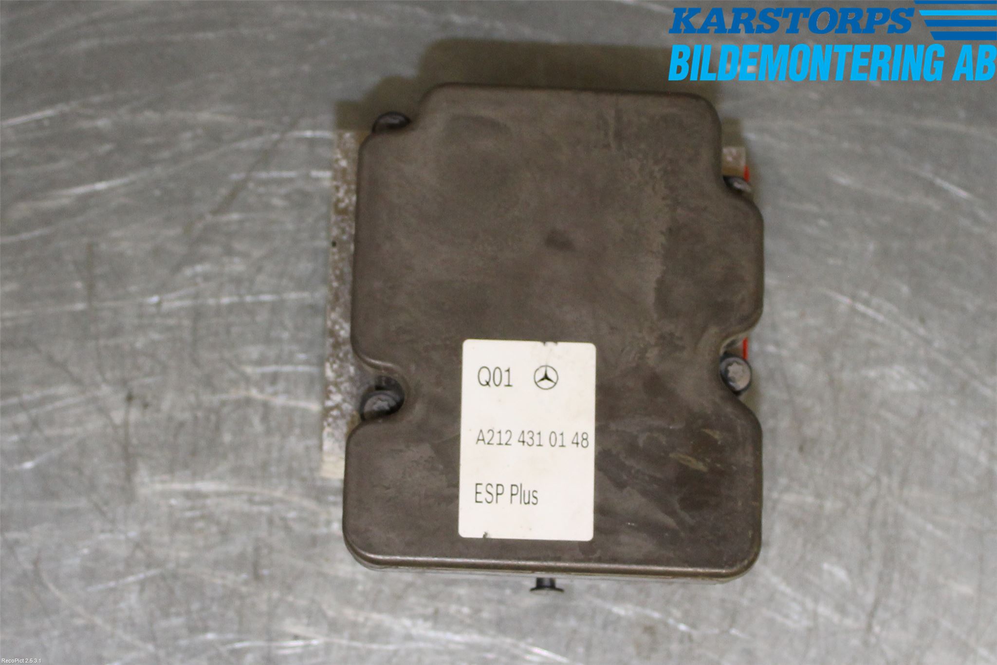Mercedes-Benz MB E-KLASS (W212) 09-16 Abs Hydraulikkaggregat
