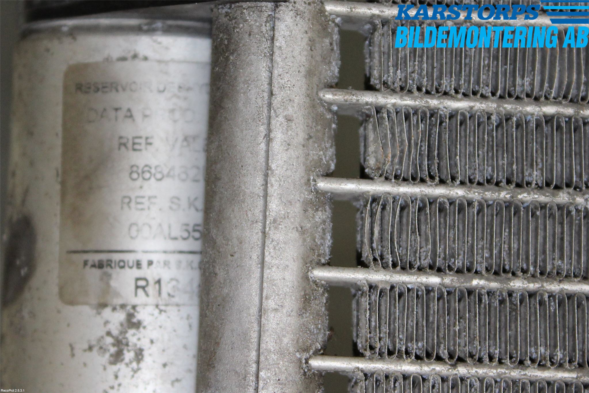 Peugeot 307     01-05 Varme Ac Kondenser-Kjøler