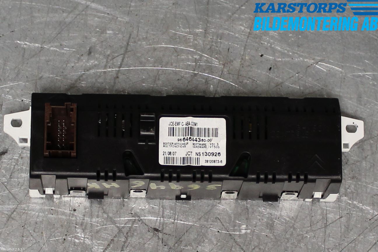 Citroen C4 I   05-10 Instr Varselys - Display