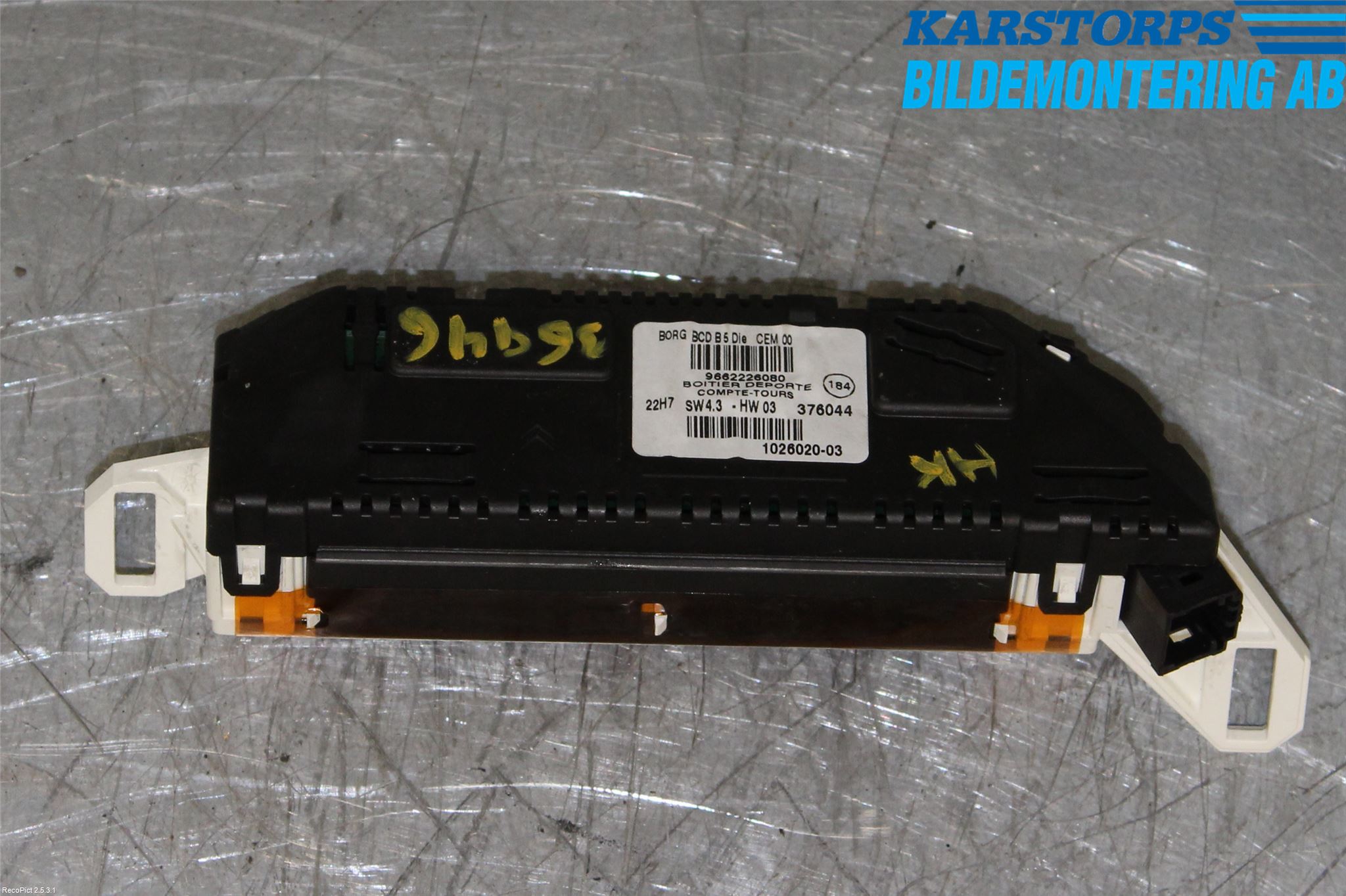 Citroen C4 I   05-10 Instr Turteller