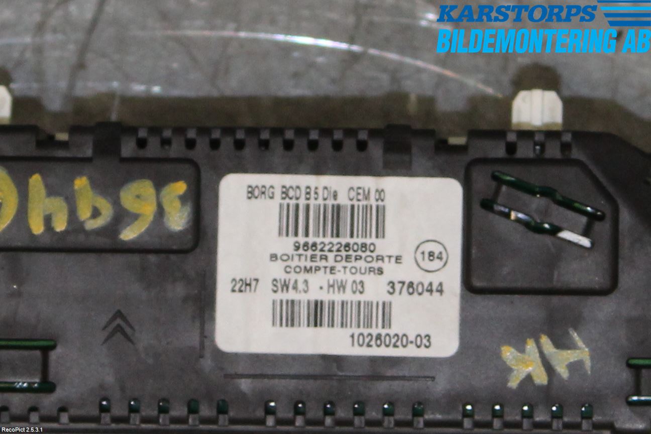 Citroen C4 I   05-10 Instr Turteller