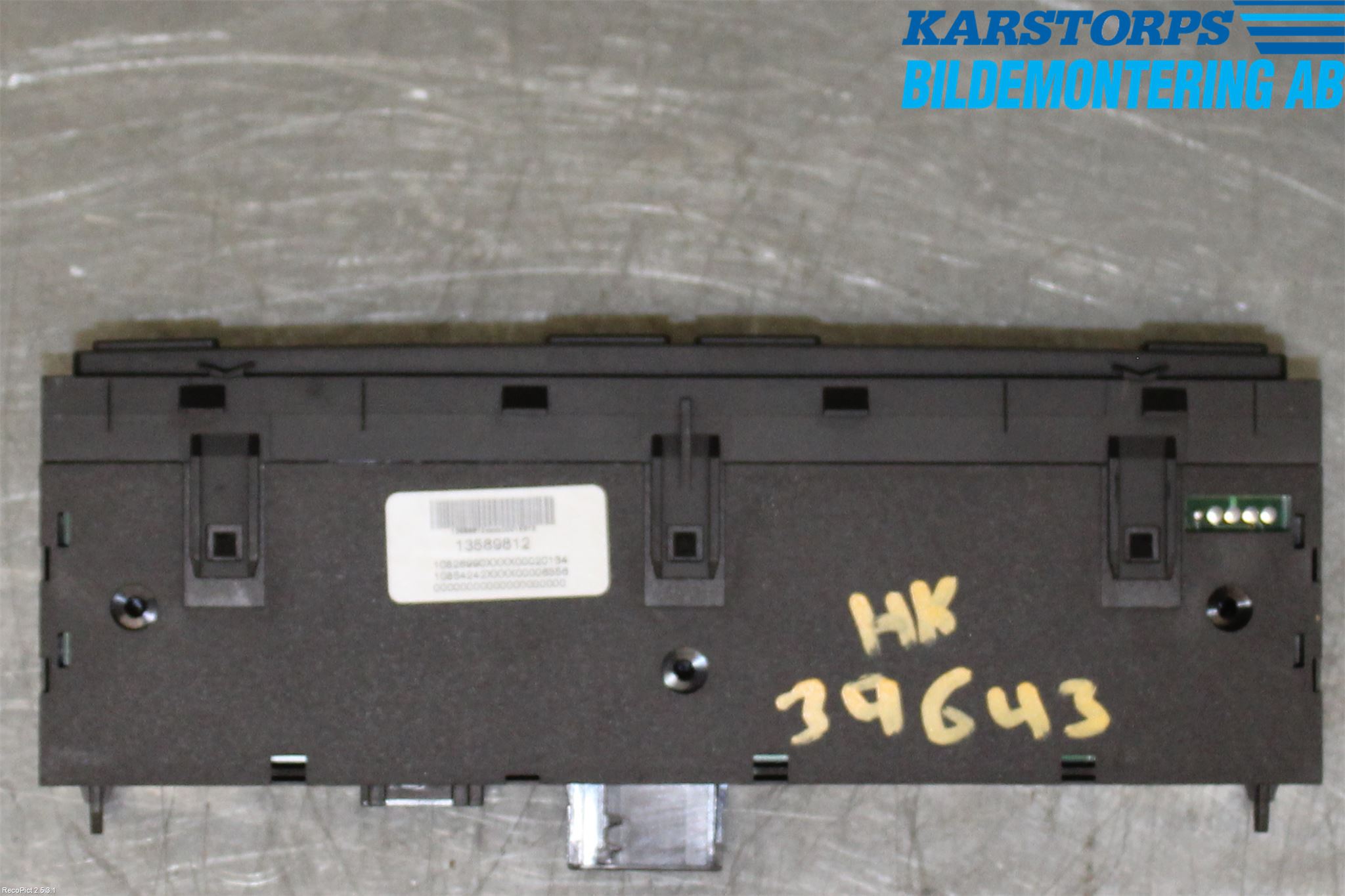 BMW 5 E60/61 Sed/Tou 02-10 Bryter Varmesete