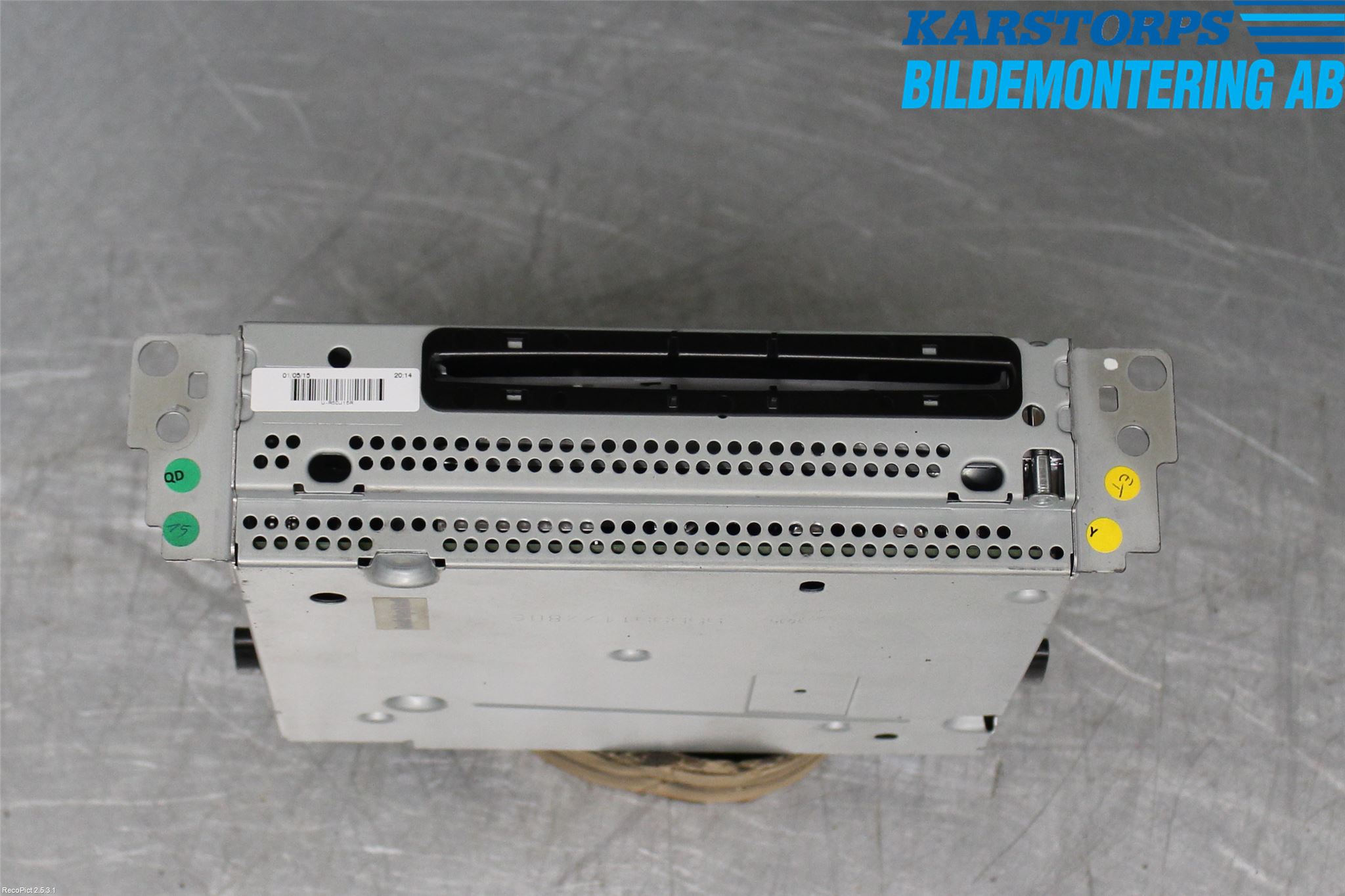 BMW 3 F30/F31/F80 12-19 Stereo Radio Med Cd
