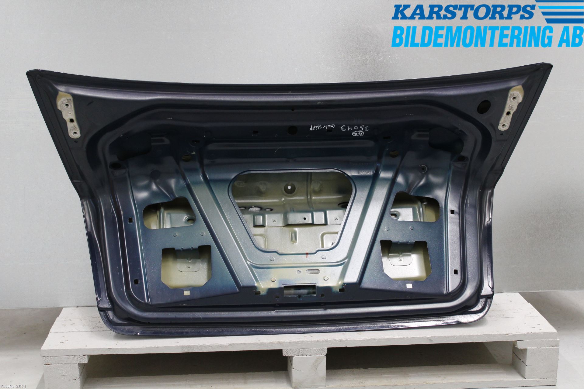 Volvo S60 01-04 Bakluke Koffertlokk