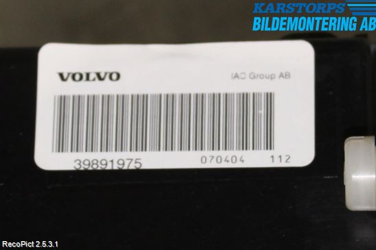 Volvo S80 07-13 Innr Hanskerom