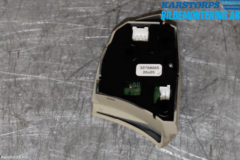 Volvo S80 07-13 Bryter Ratt Radio-Stereo