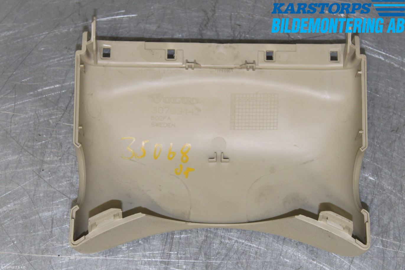 Volvo S80 07-13 Rattdeksel - Deksler